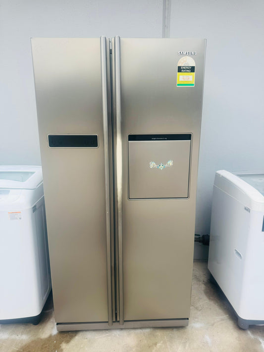 SAMSUNG 540 LITRES SIDE BY SIDE DOOR FRIDGE FREEZER