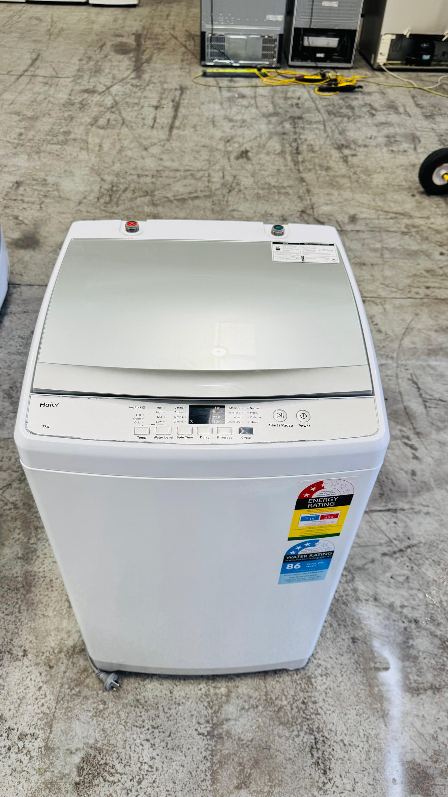 HAIER 7KGS TOP LOADER WASHING MACHINE