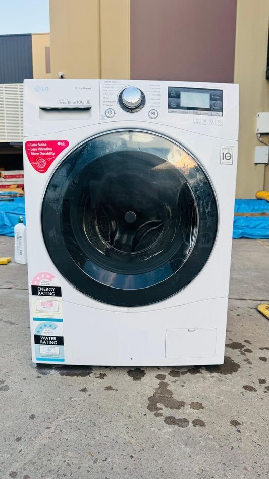 LG 10KGS FRONT LOADER WASHING MACHINE