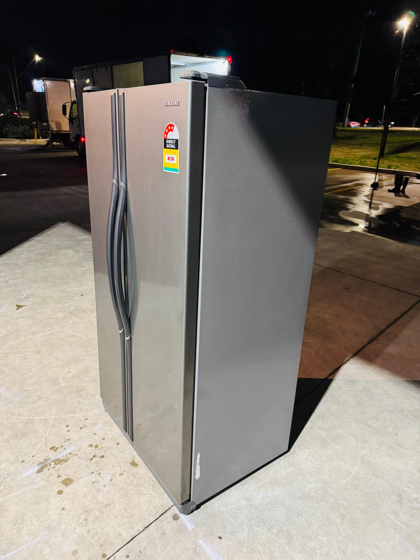 SAMSUNG 535 LITRES SIDE BY SIDE DOOR FRIDGE FREEZER