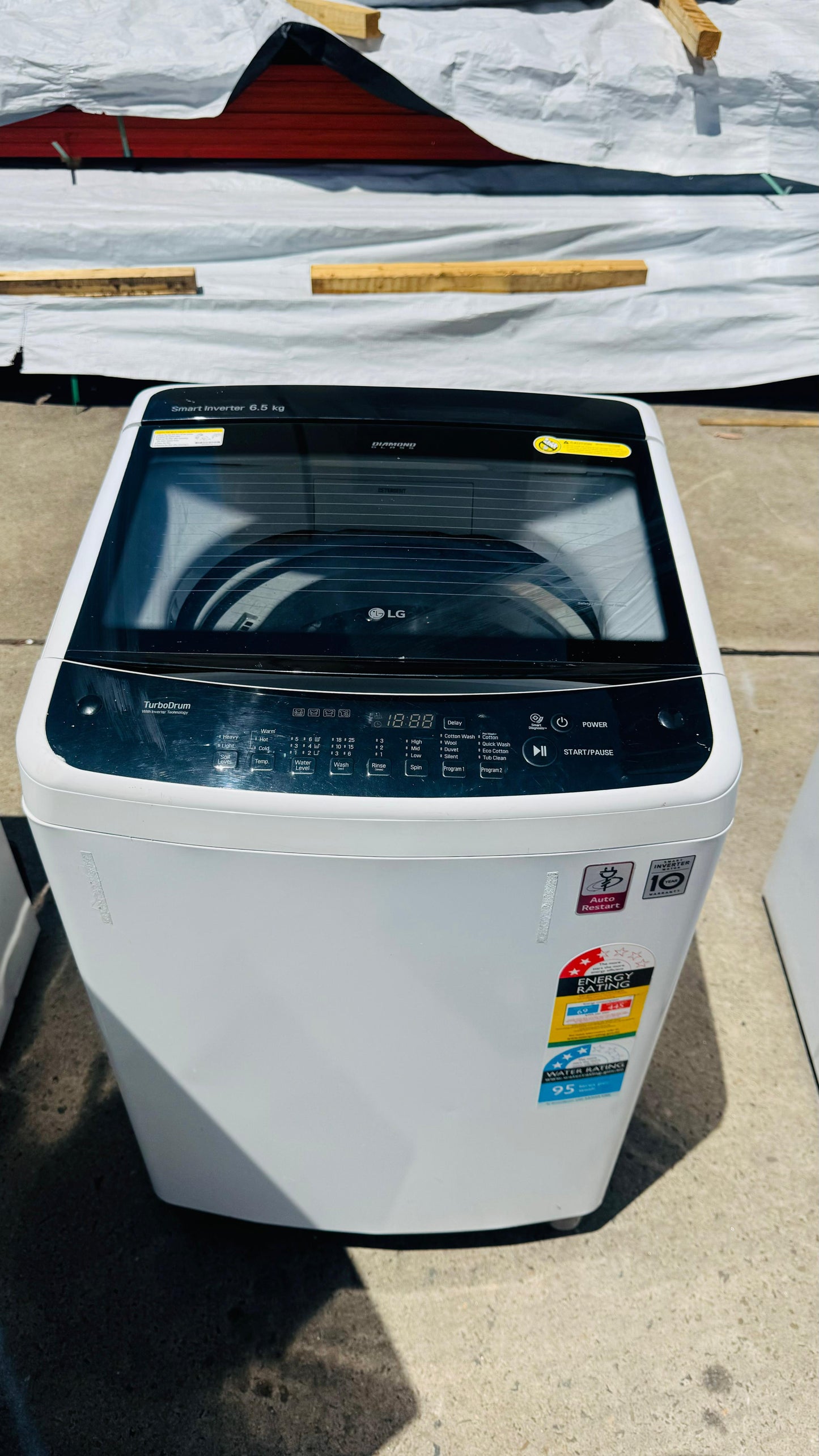 LG 6.5KGS TOP LOADER WASHING MACHINE
