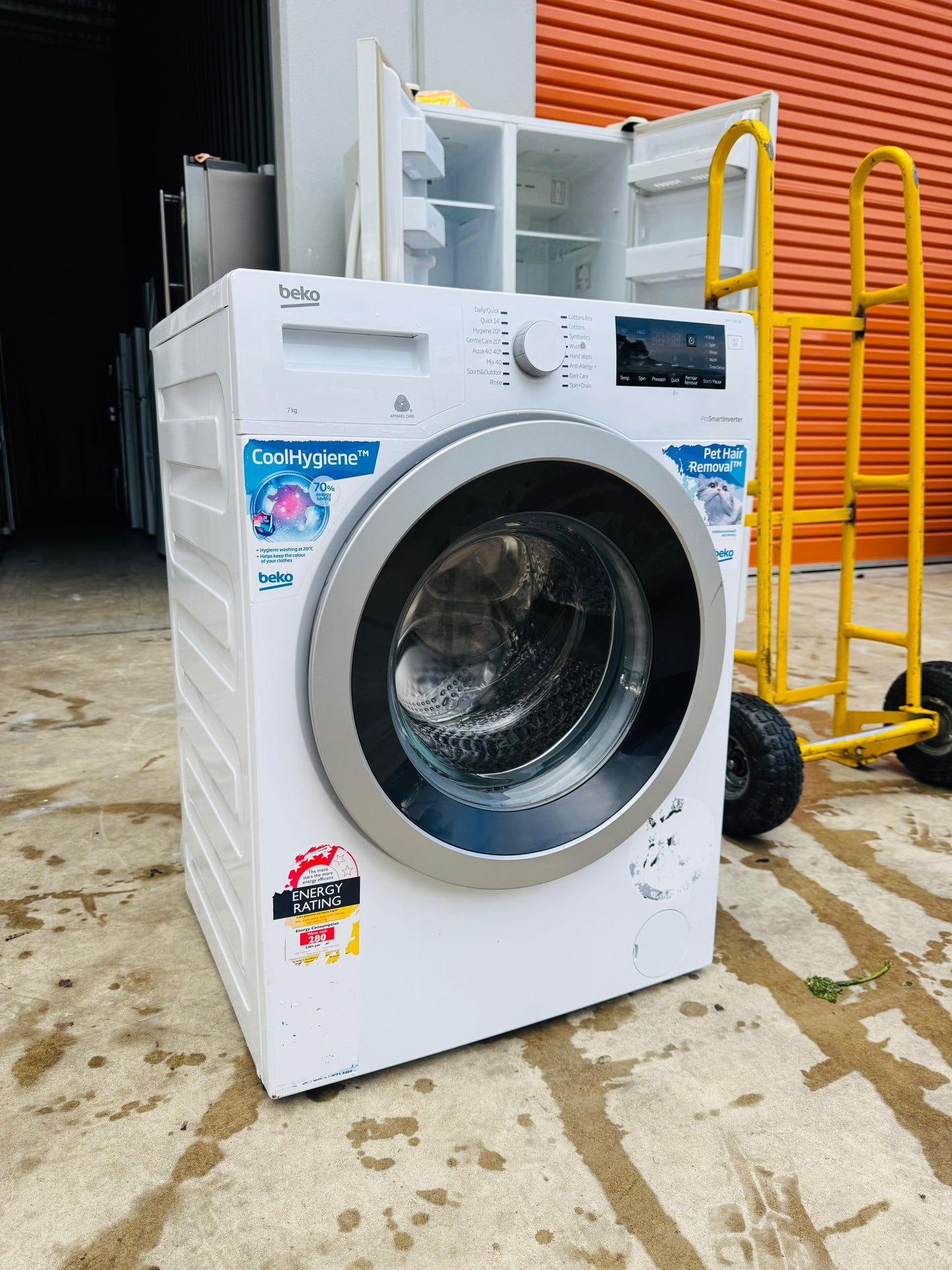 BEKO 7KGS FRONT LOADER WASHINGMACHINE