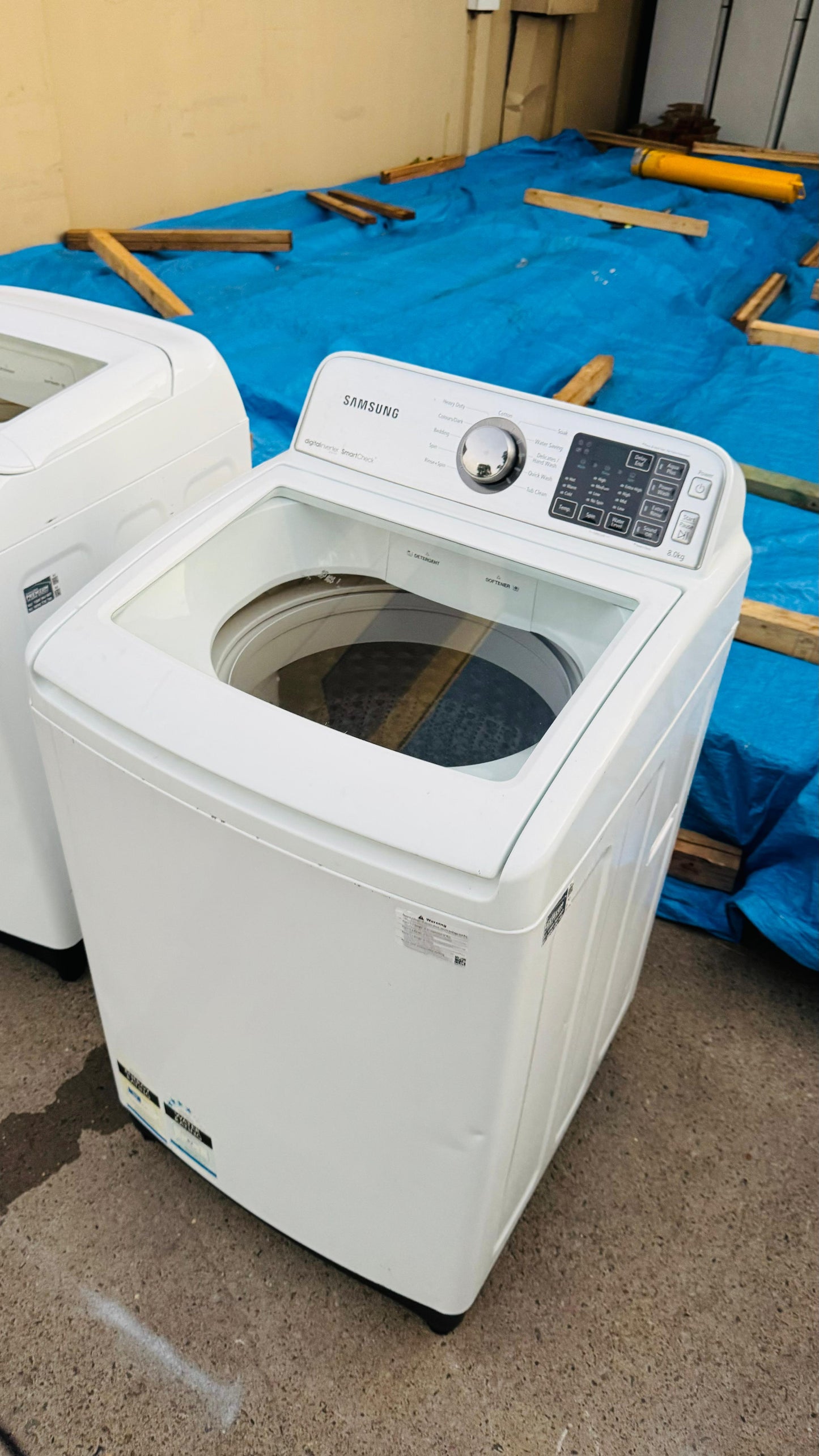 SAMSUNG 8KGS TOP LOADER WASHING MACHINE