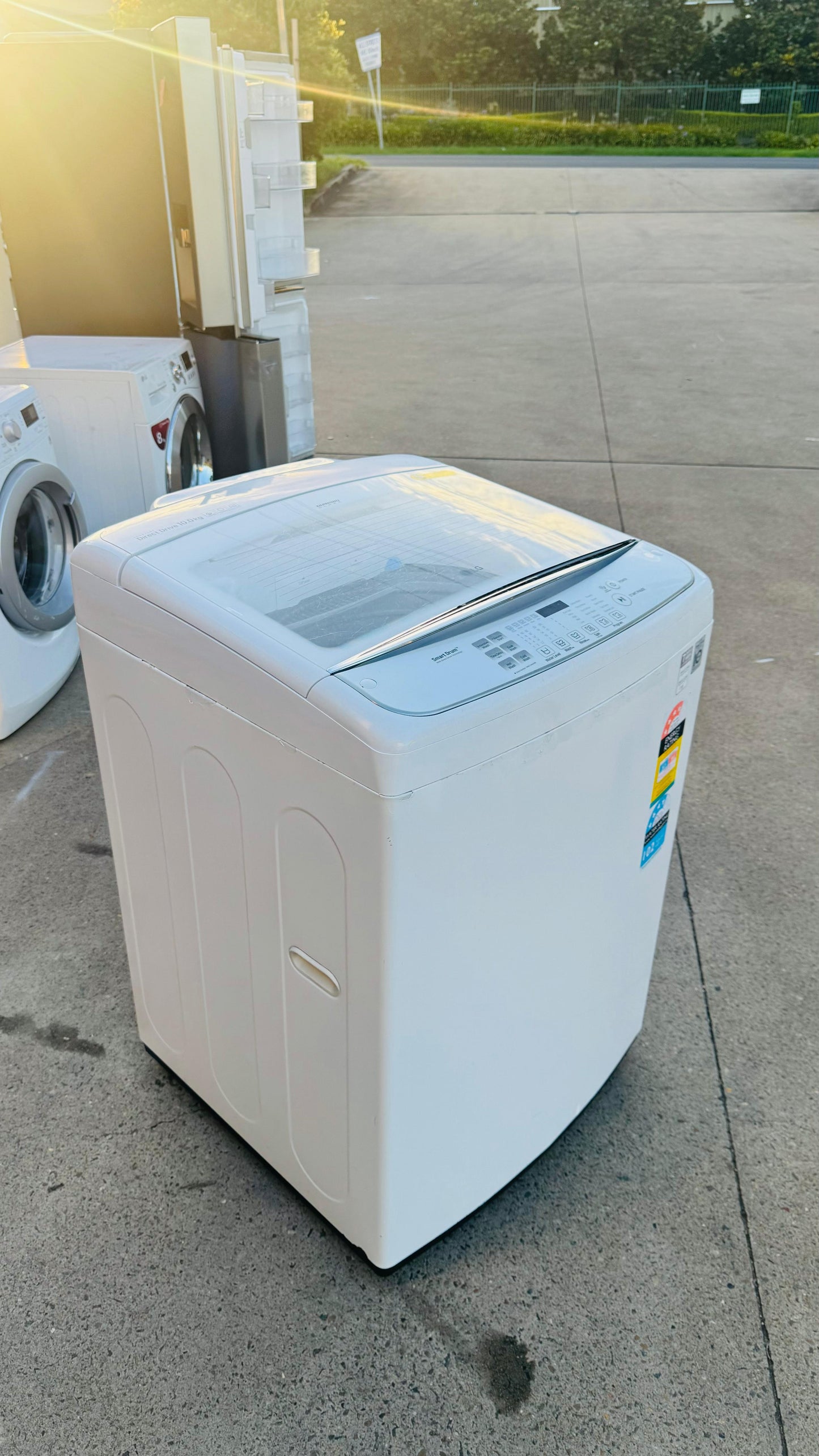 LG 10KGS TOP LOADER WASHING MACHINE