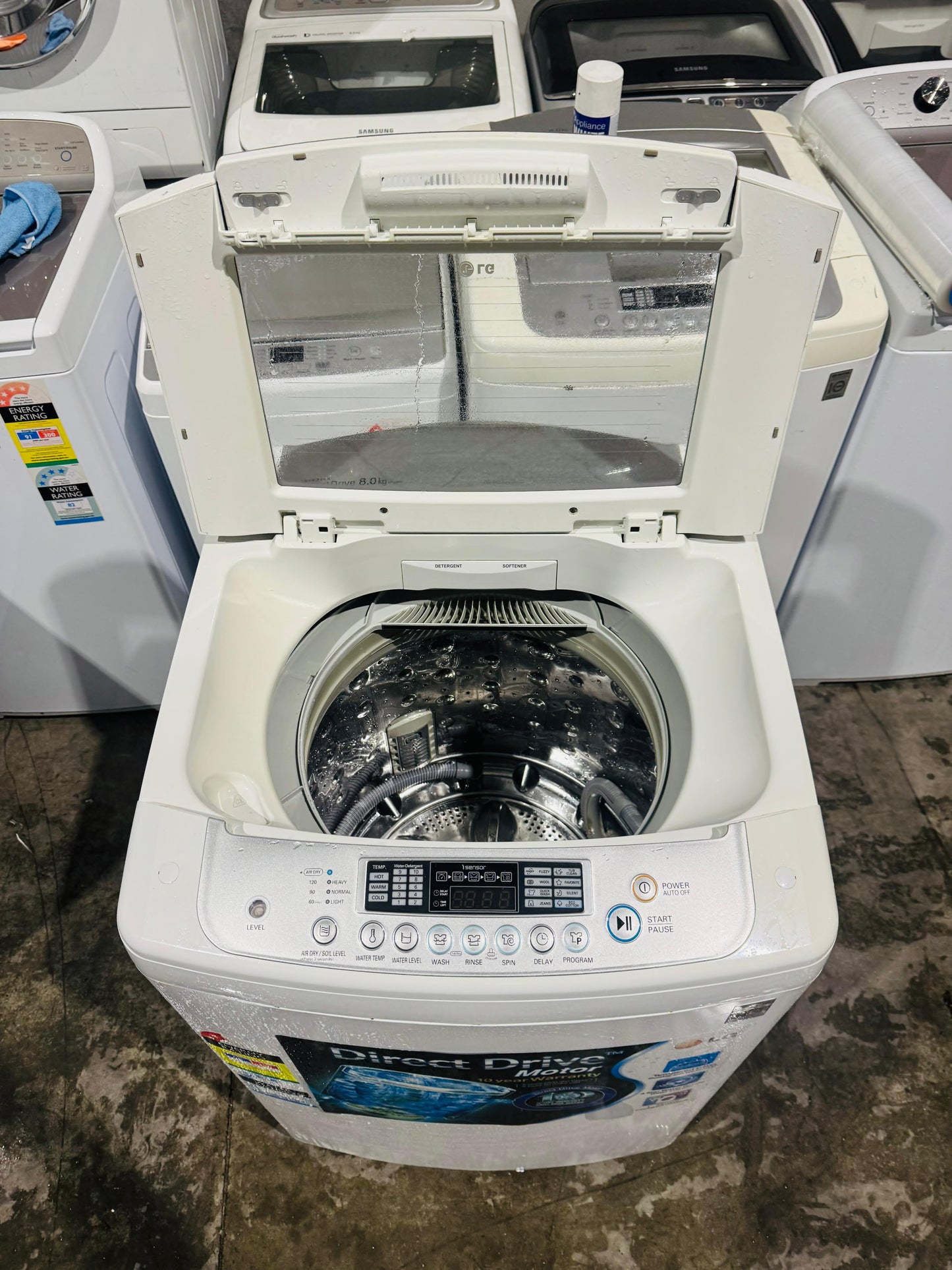 LG 8KGS TOP LOADER WASHING MACHINE