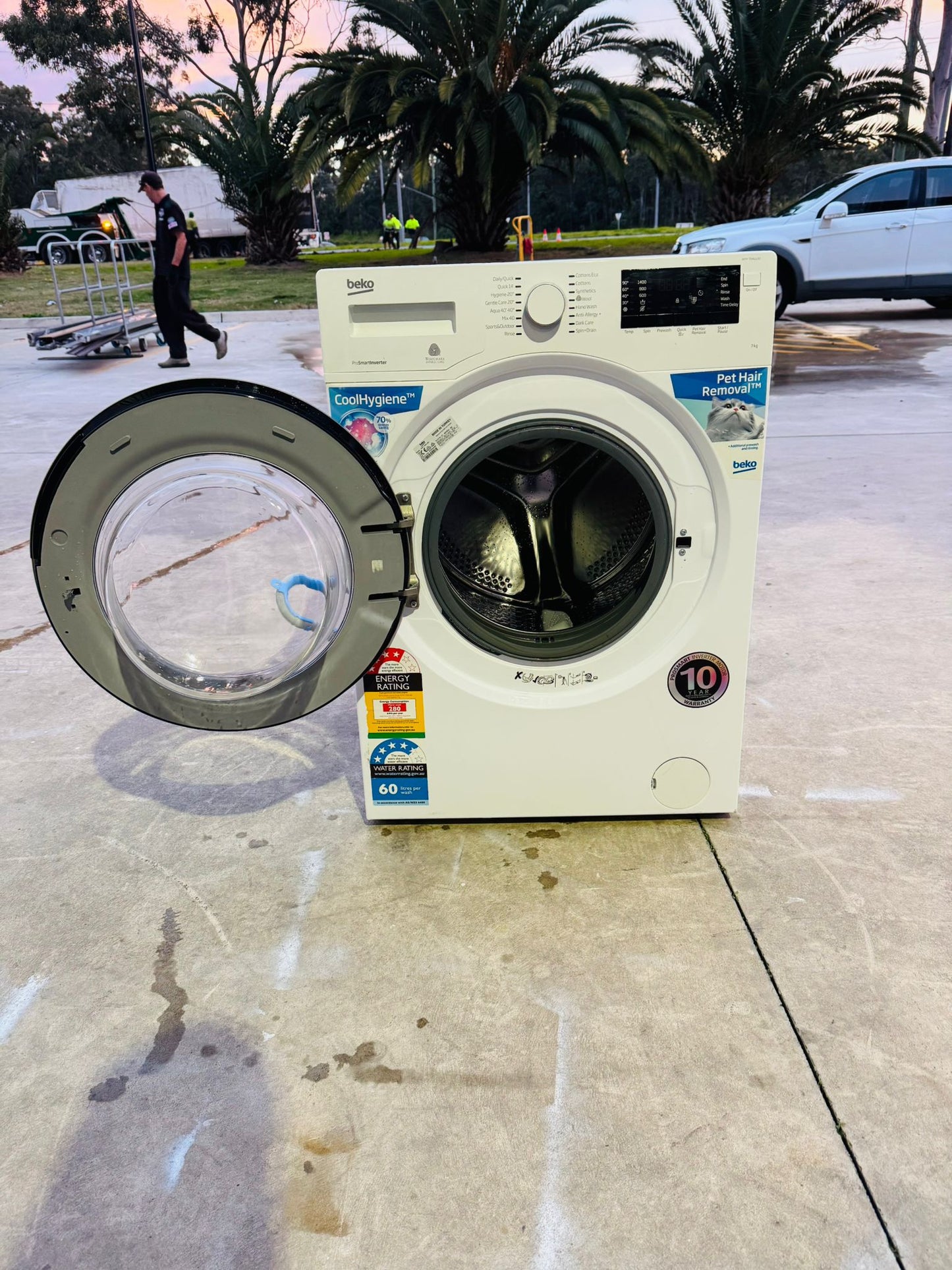 BEKO 7KGS FRONT LOADER WASHING MACHINE