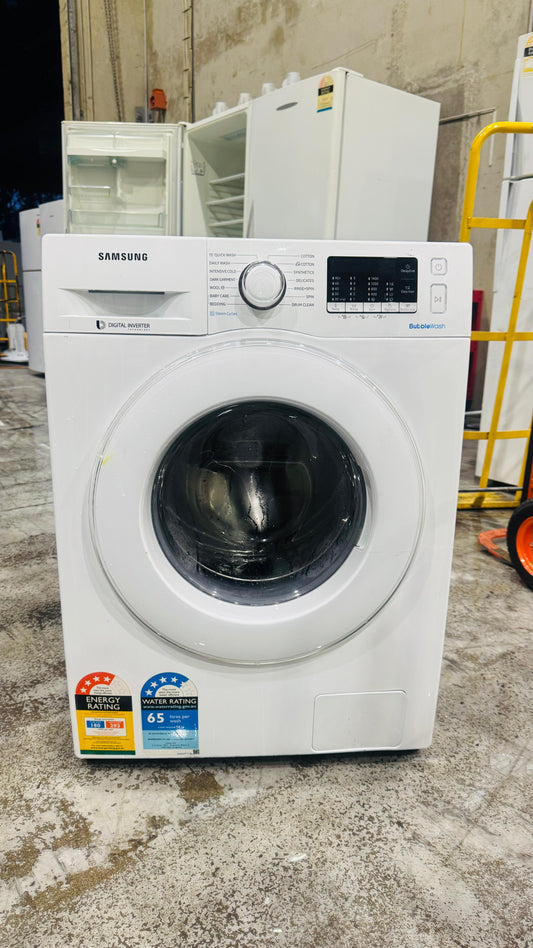 SAMSUNG 7.5KGS FRONT LOADER WASHING MACHINE