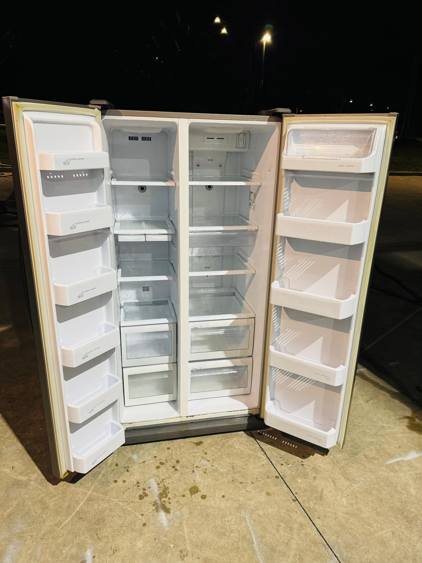 SAMSUNG 535 LITRES SIDE BY SIDE DOOR FRIDGE FREEZER