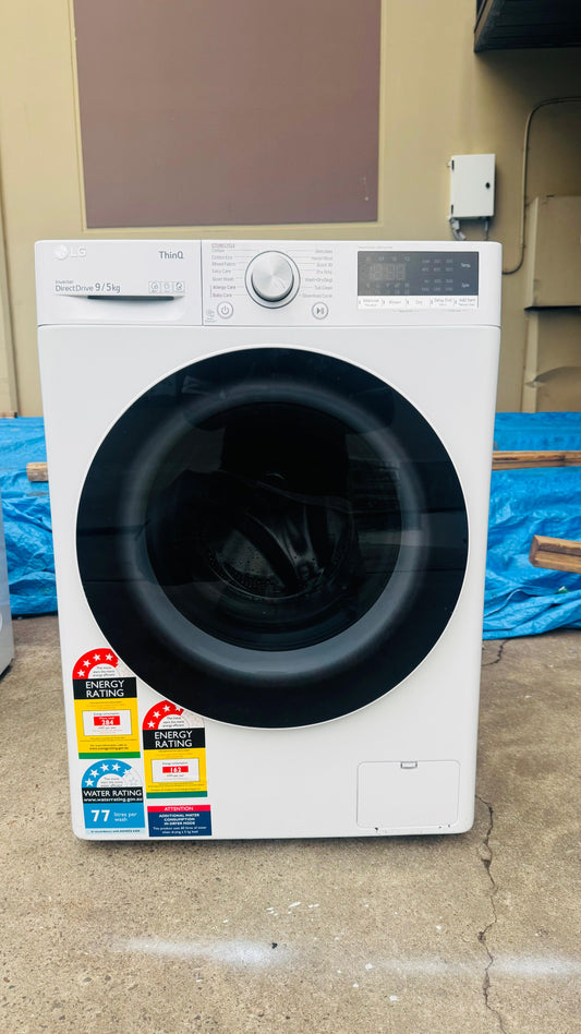 LG 9KGS FRONT LOADER WASHING MACHINE
