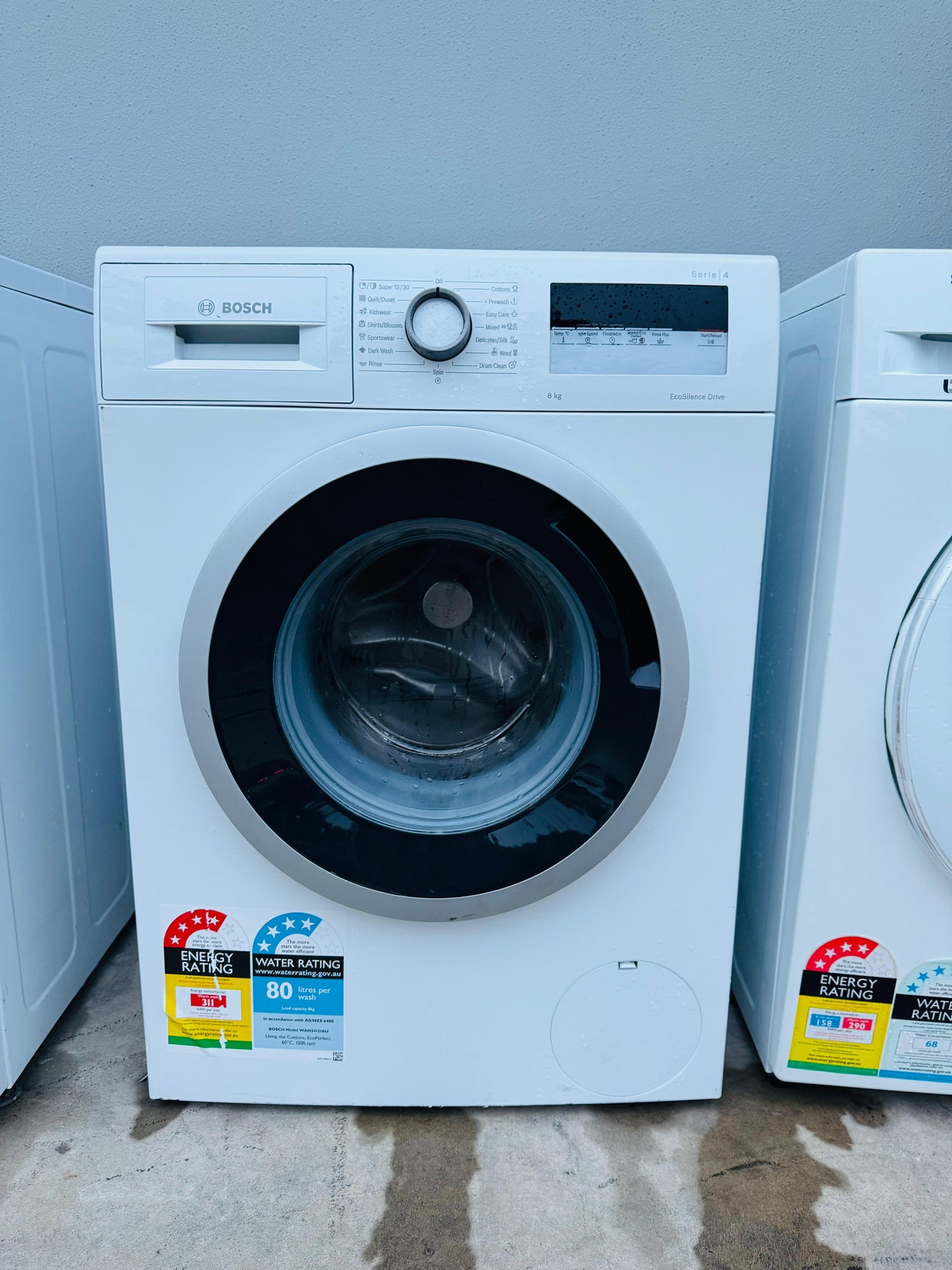 BOSCH 8KGS FRONT LOADER WASHING MACHINE