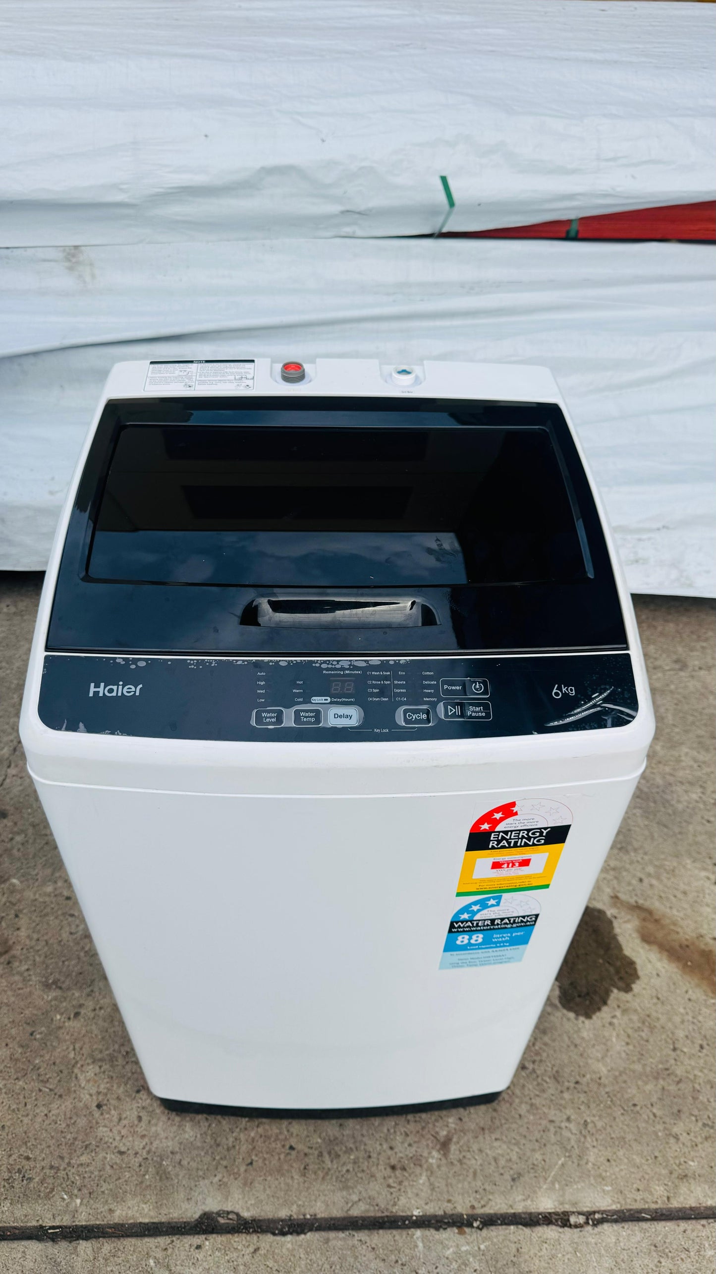 HAIER 6KGS TOP LOADER WASHING MACHINE