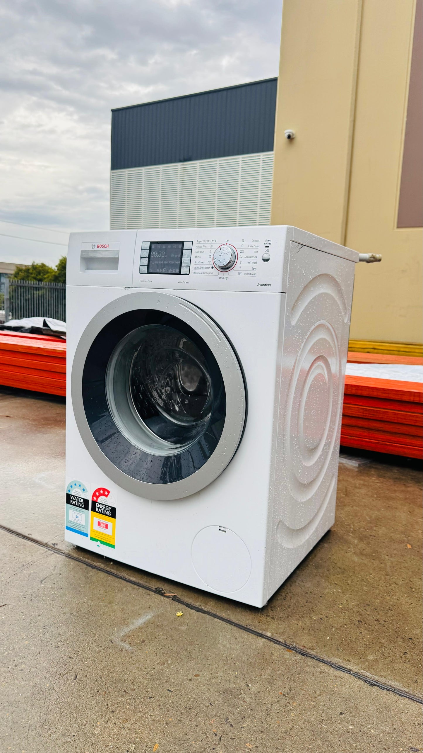 BOSCH 7.5KGS FRONT LOADER WASHING MACHINE