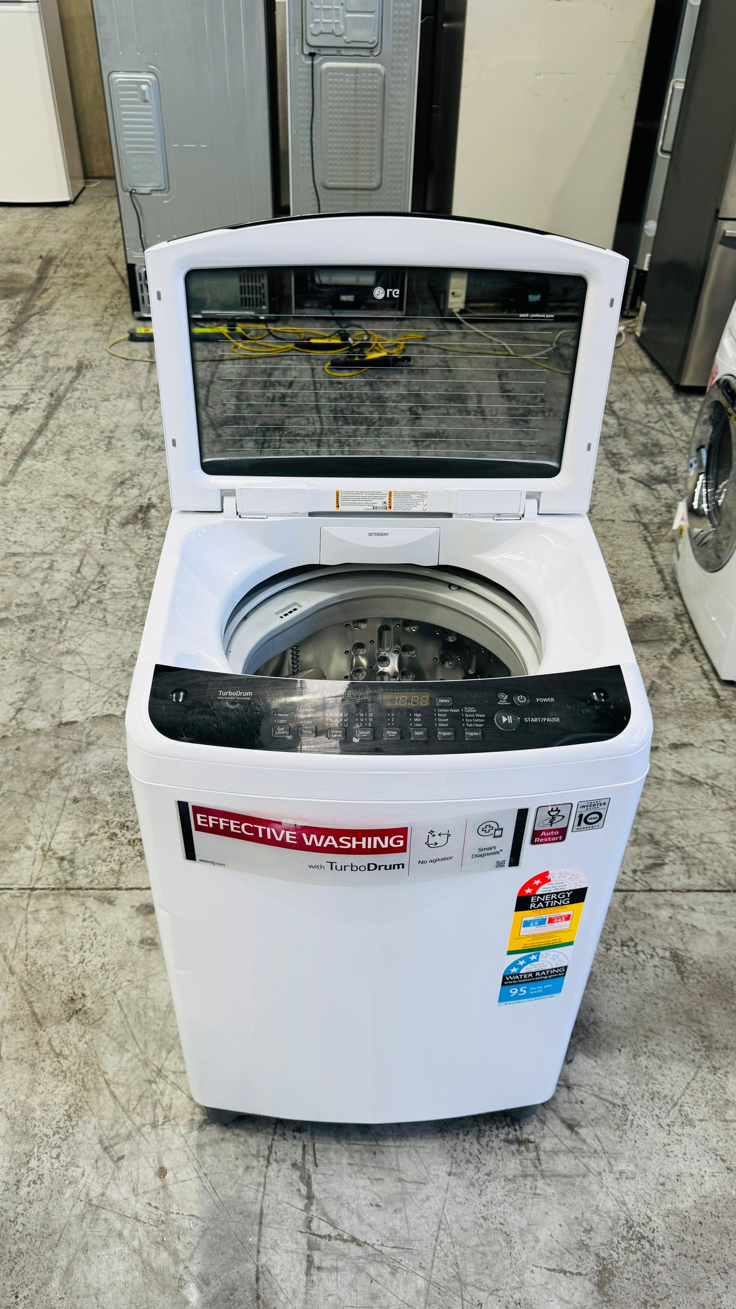 LG 6.5KGS TOP LOADER WASHING MACHINE