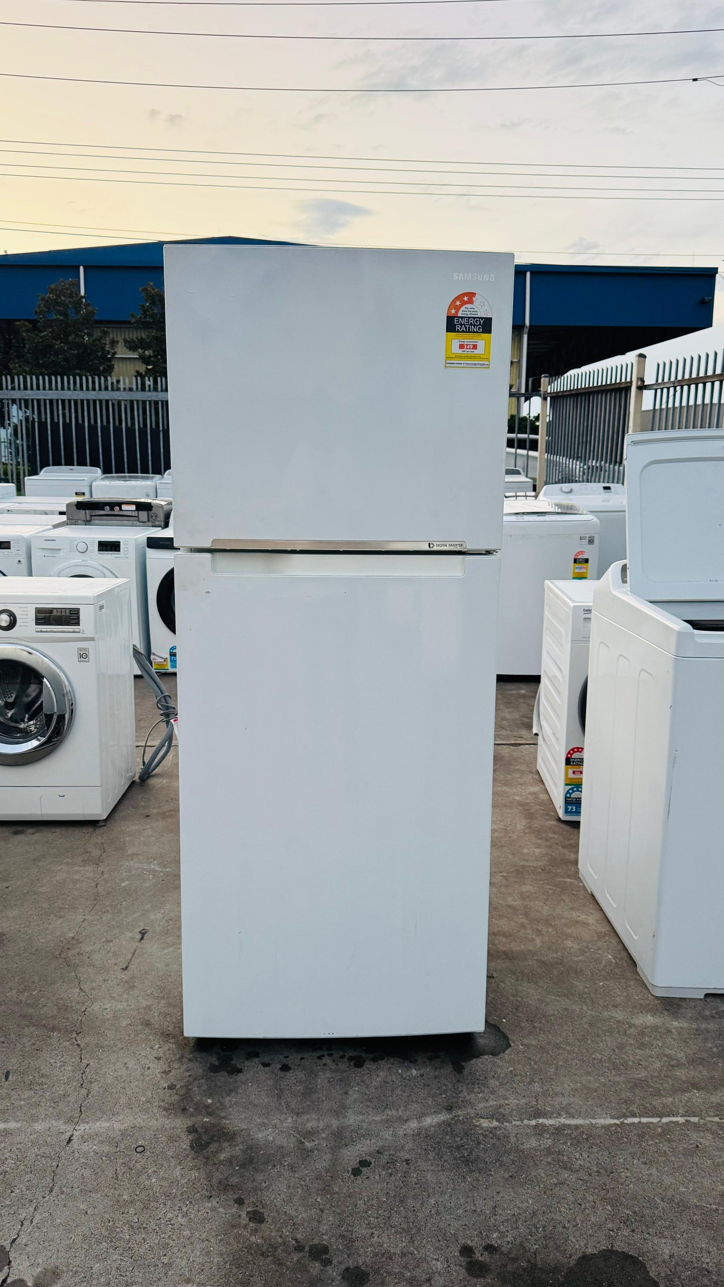 SAMSUNG 400 LITRES FRIDGE FREEZER