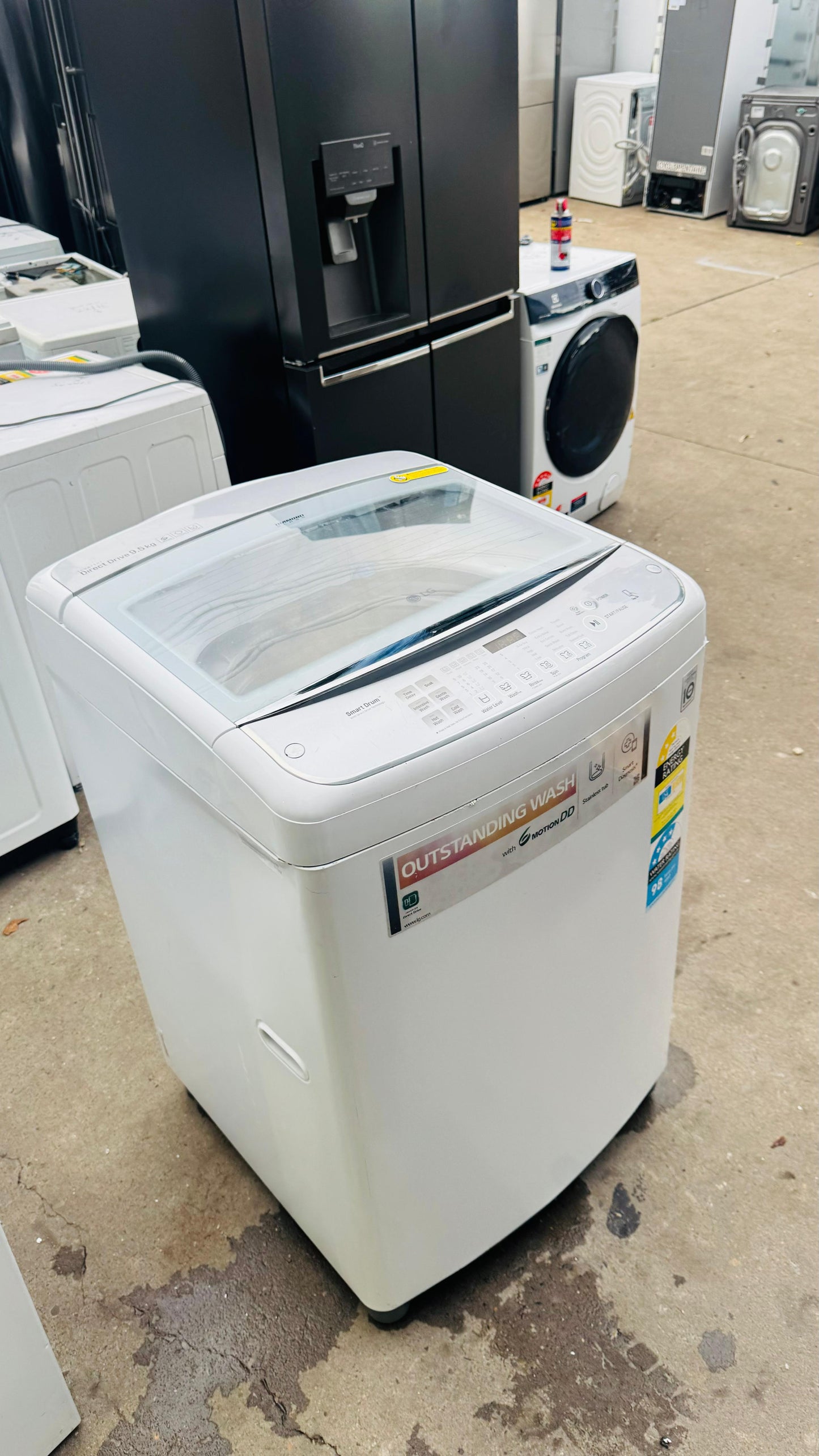 LG 9.5KGS TOP LOADER WASHING MACHINE