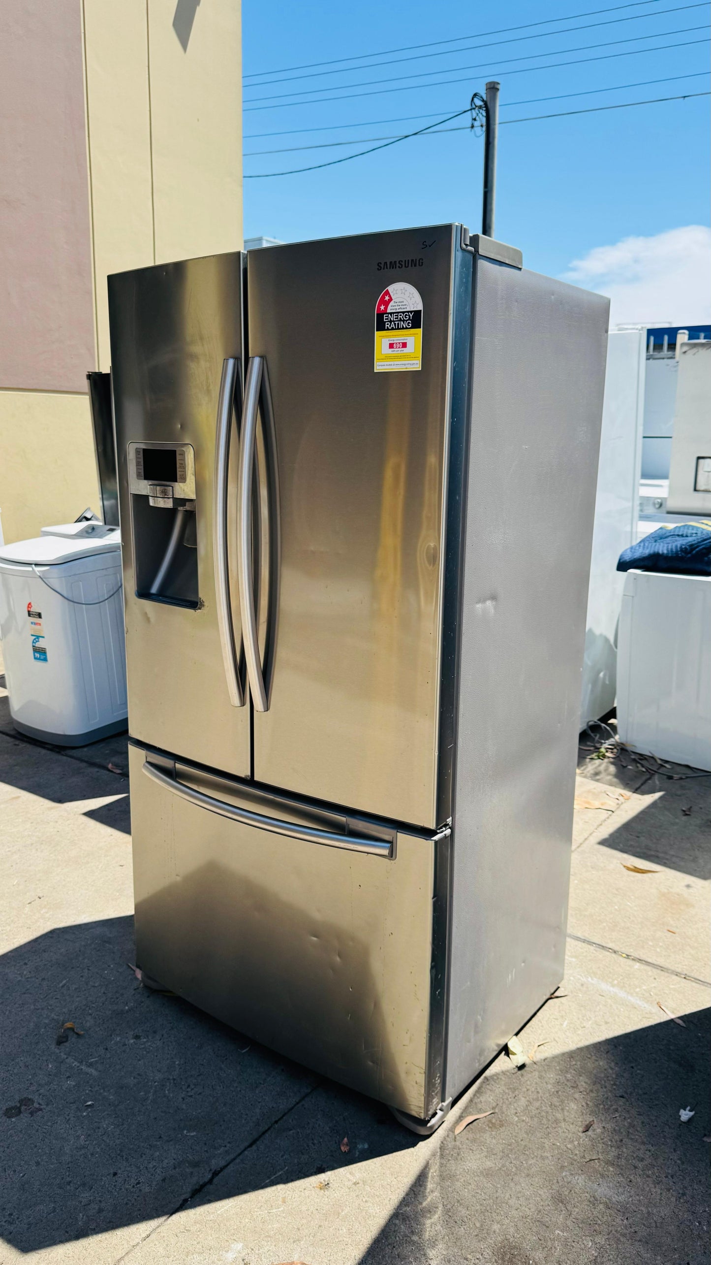 SAMSUNG FRENCH DOOR 639 LITRES FRIDGE FREEZER