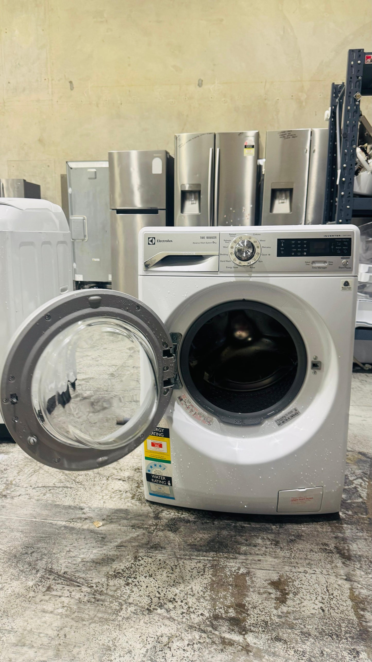 ELECTROLUX 8KGS FRONT LOADER WASHING MACHINE