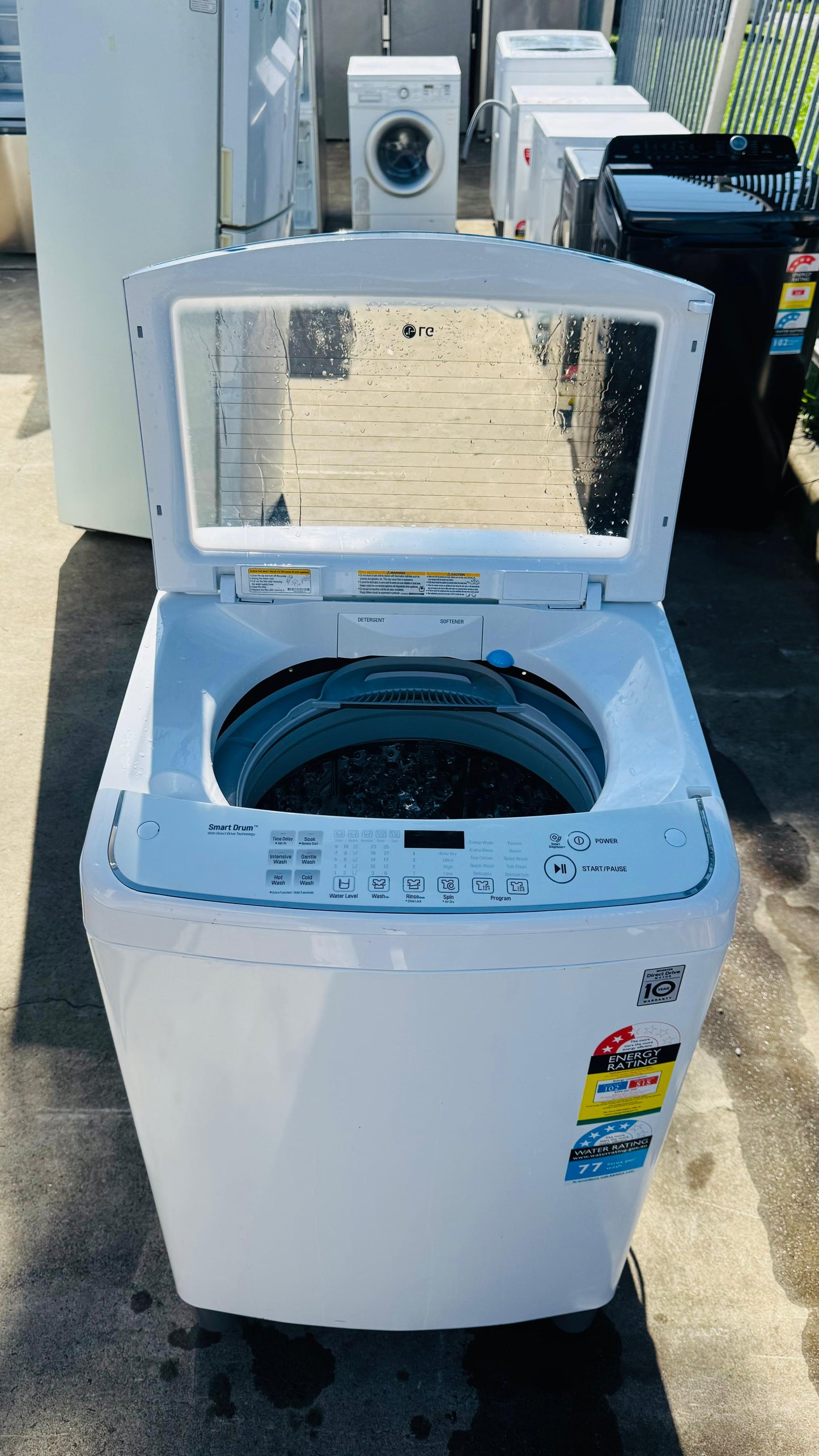 LG 7.5KGS TOP LOADER WASHING MACHINE