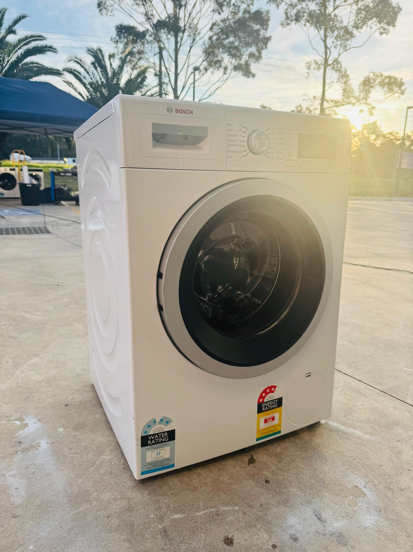 BOSCH 8KGS FRONT LOADER WASHING MACHINE