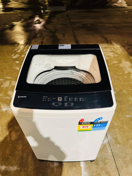 STIRLING 10KGS TOP LOADER WASHING MACHINE