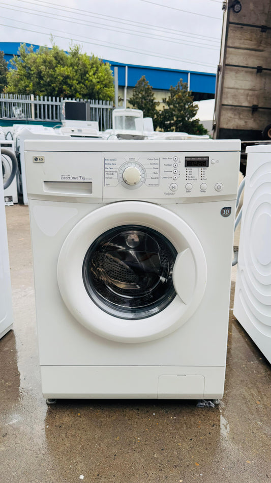 LG 7KGS FRONT LOADER WASHING MACHINE