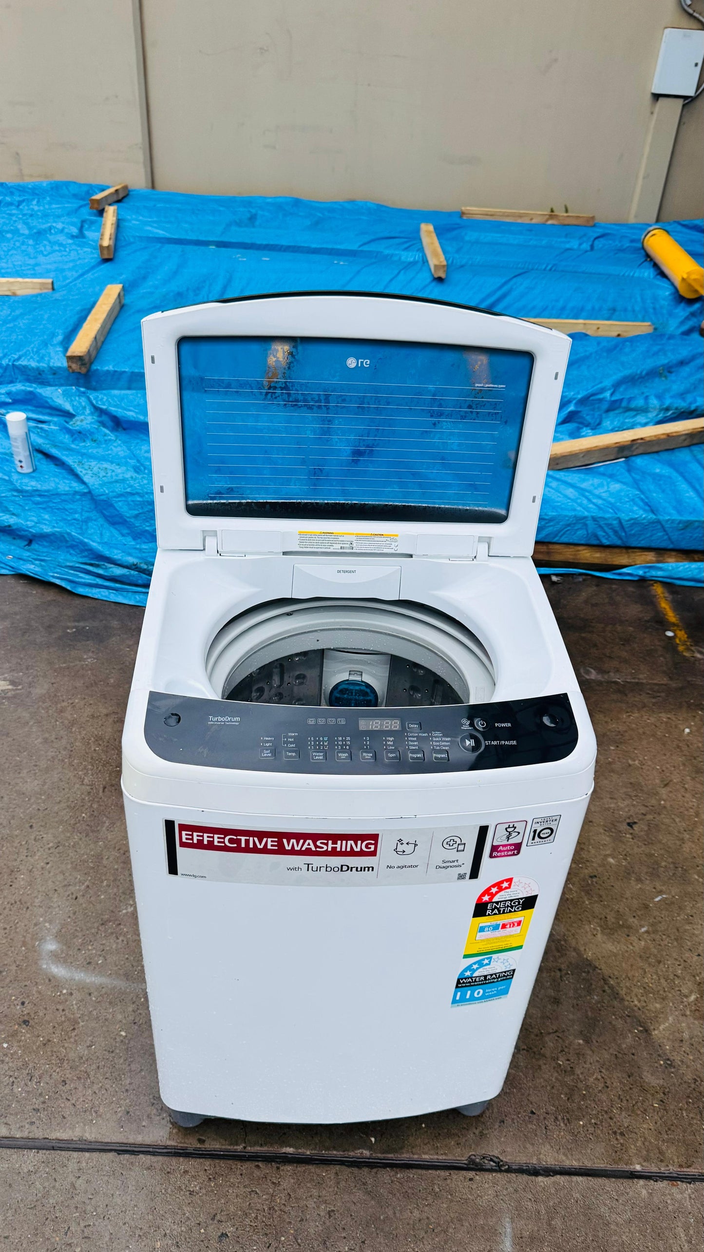 LG 7.5KGS TOP LOADER WASHING MACHINE