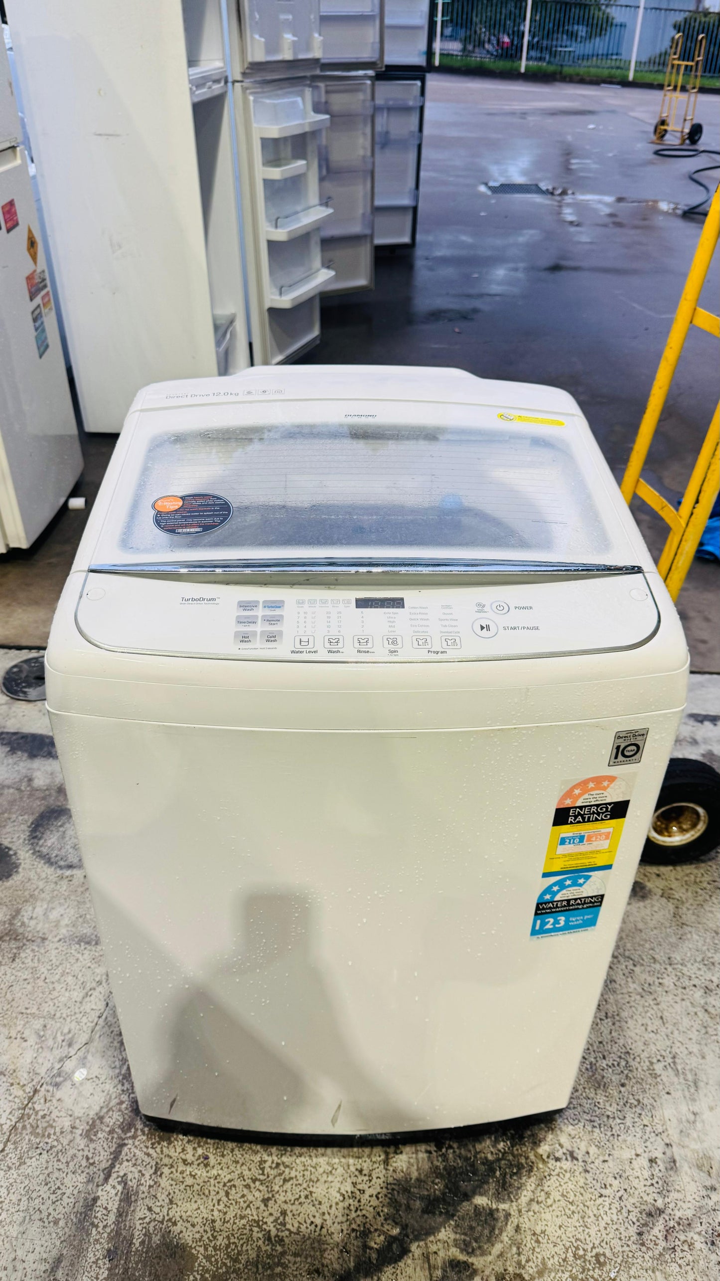 LG 12KGS TOP LOADER WASHING MACHINE