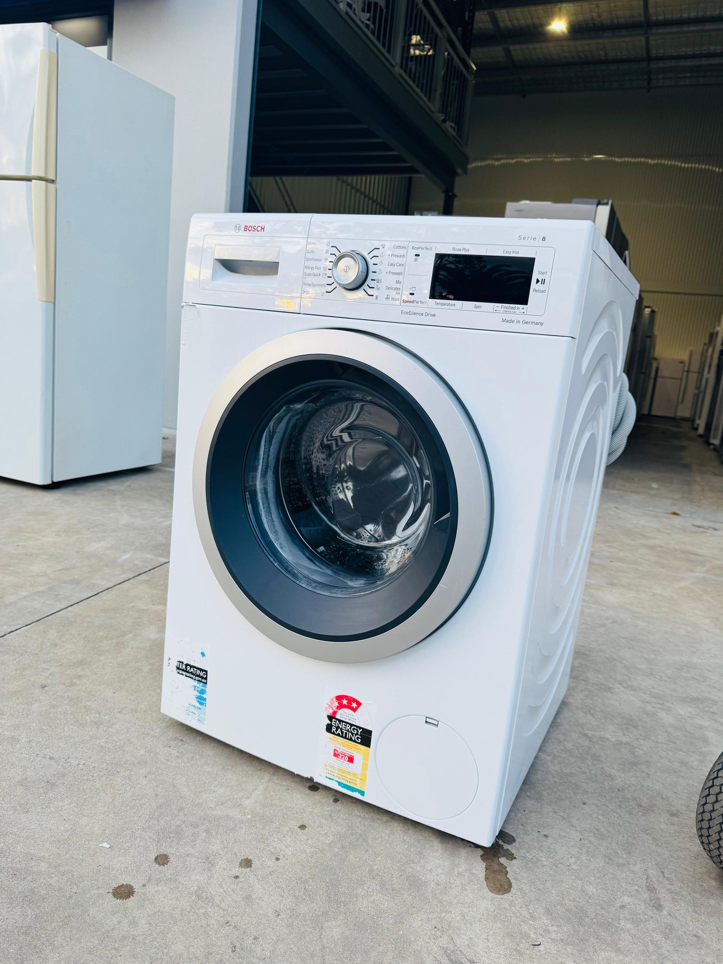 BOSCH 8KGS FRONT LOADER WASHING MACHINE