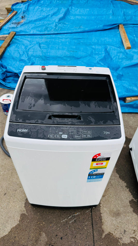 HAIER 7.5KGS TOP LOADER WASHING MACHINE