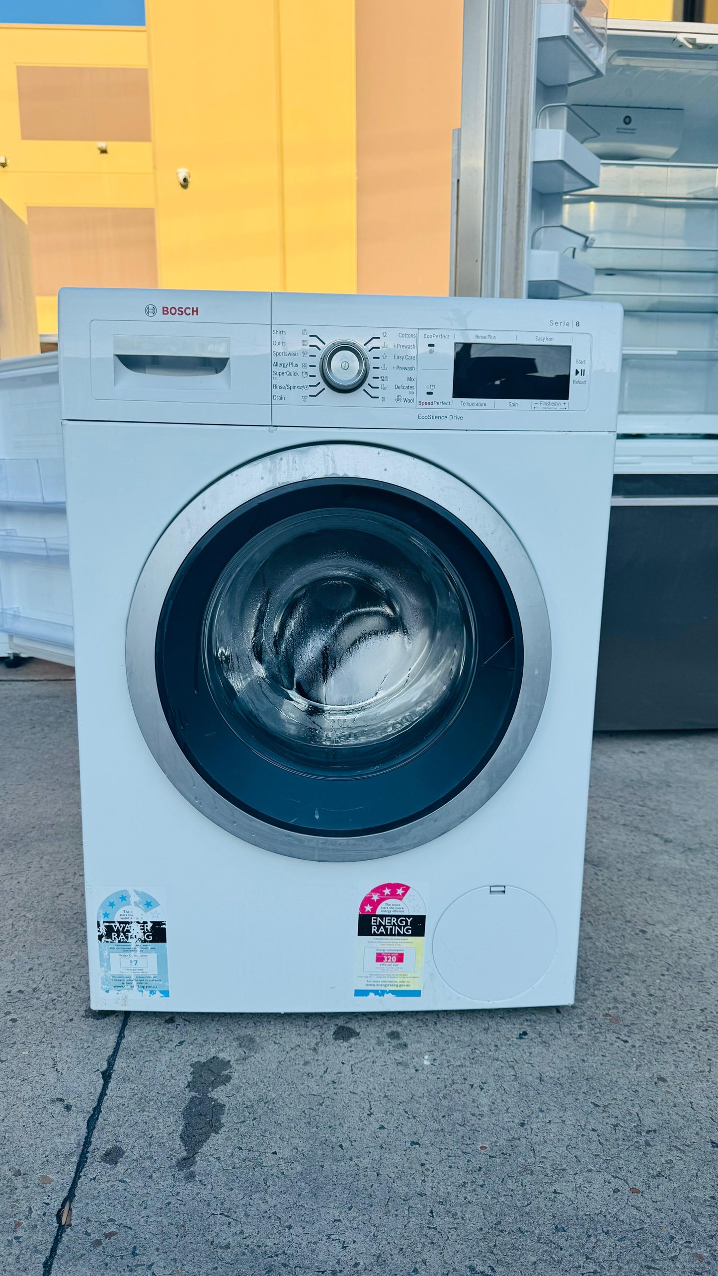 BOSCH 8KGS FRONT LOADER WASHING MACHINE