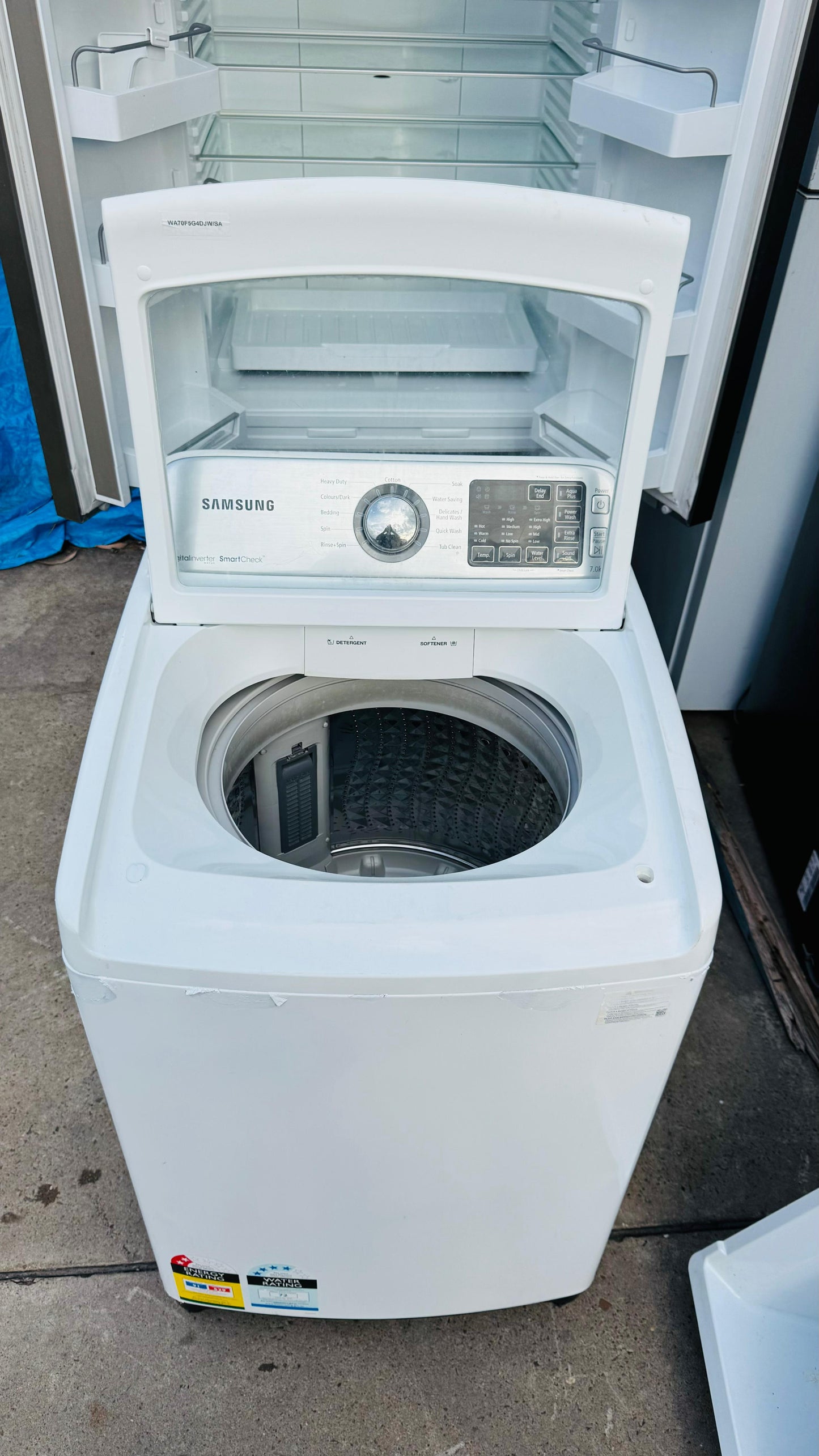 SAMSUNG 7KGS TOP LOADER WASHING MACHINE