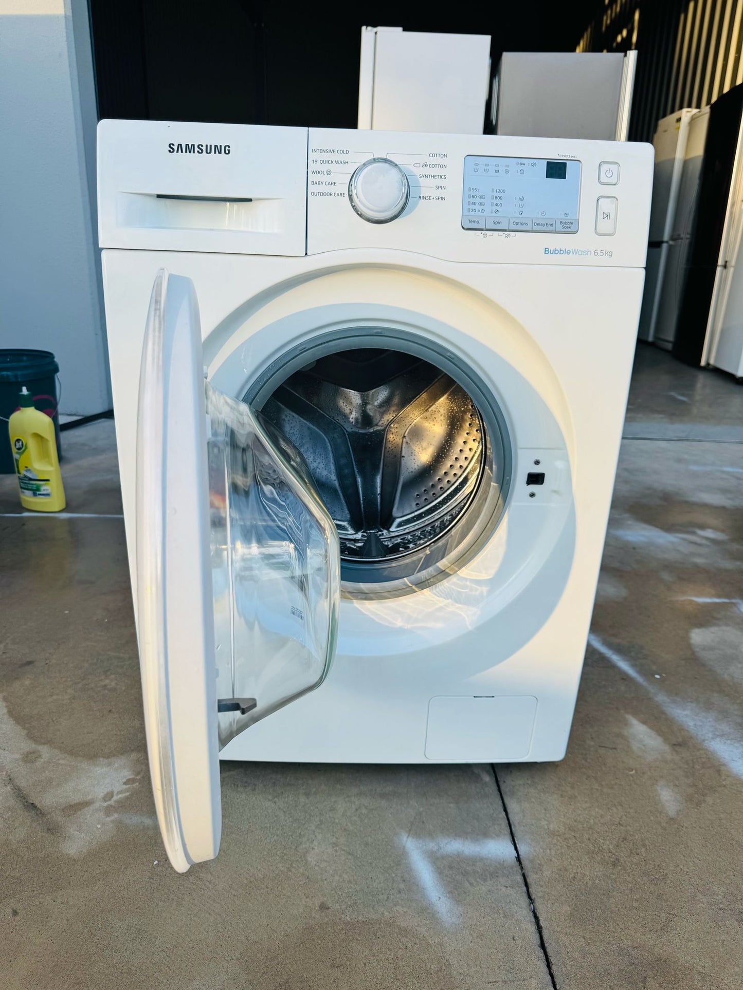 SAMSUNG 6.5KG FRONT LOADER WASHING MACHINE ✅
