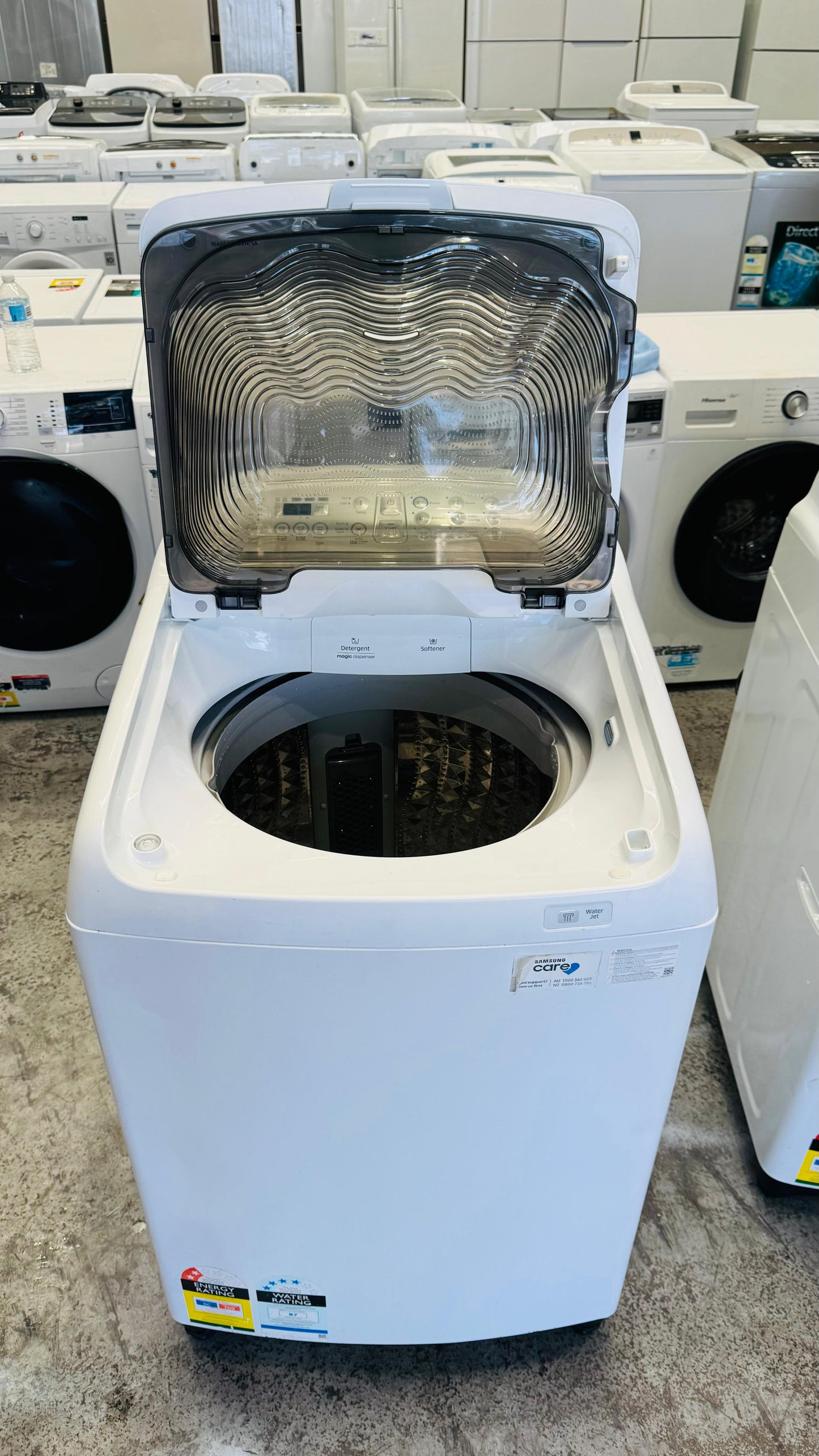SAMSUNG 8.5KGS TOP LOADER WASHING MACHINE