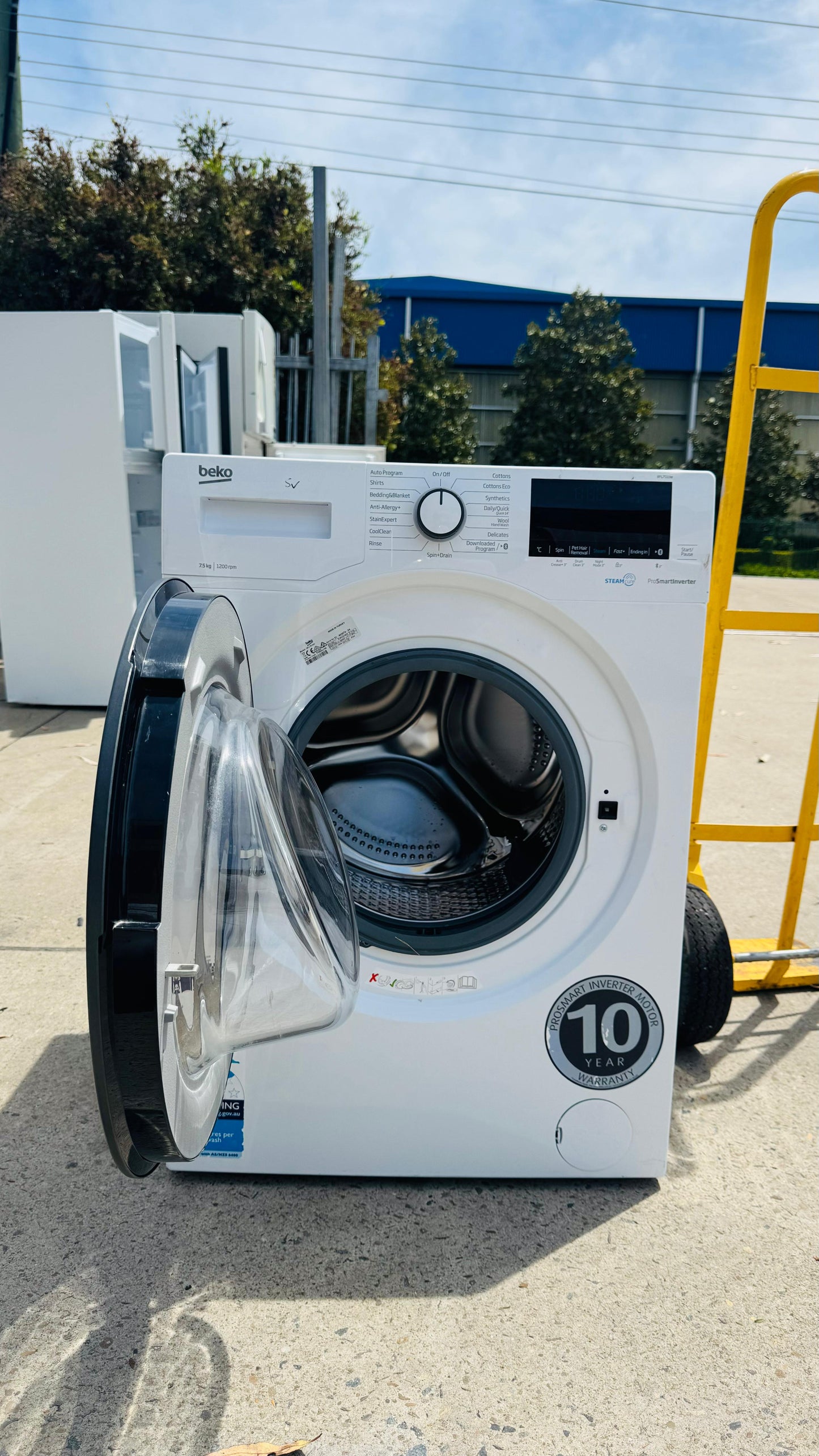BEKO 7.5KGS FRONT LOADER WASHING MACHINE