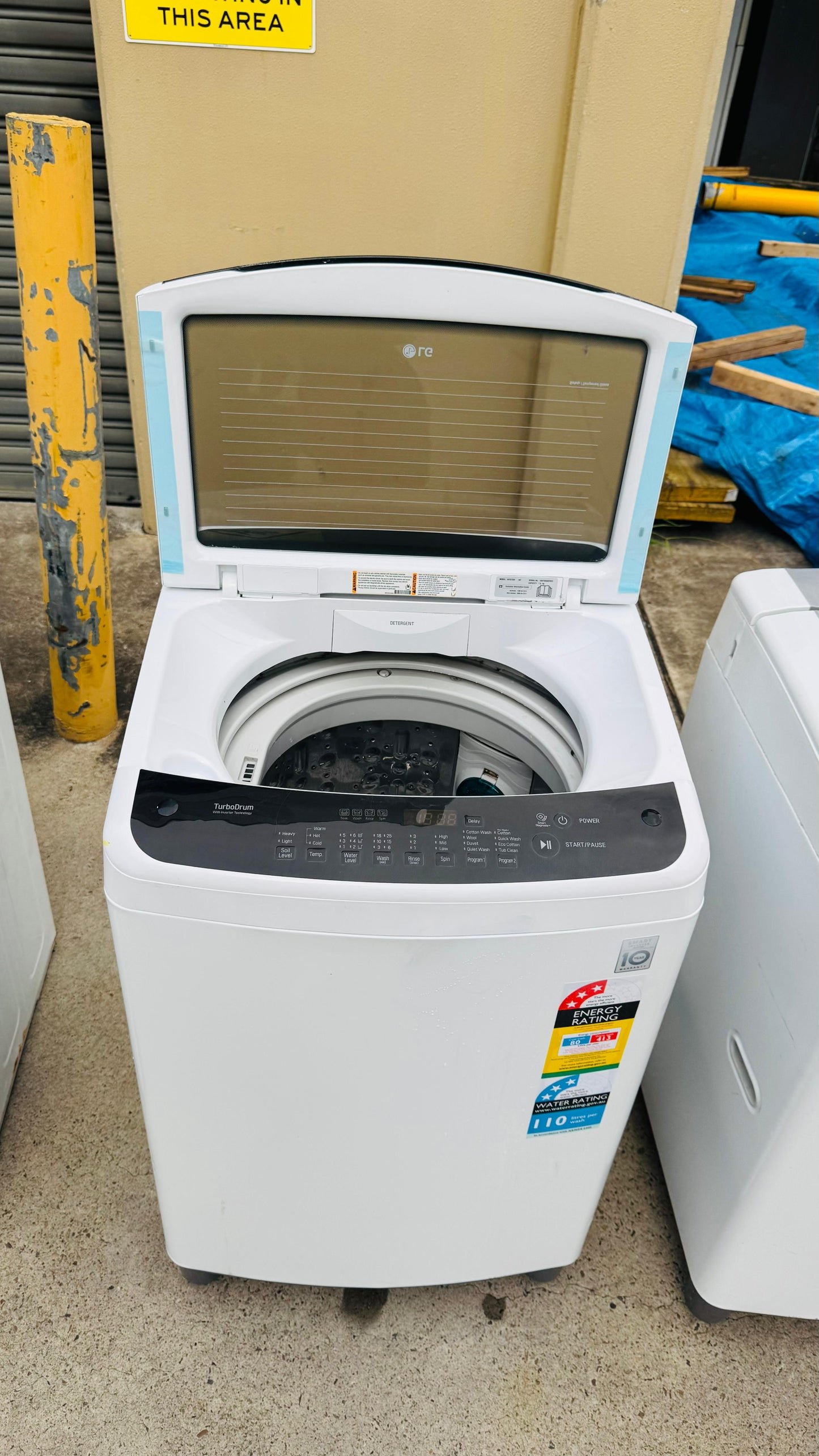 LG 7.5KGS TOP LOADER WASHING MACHINE