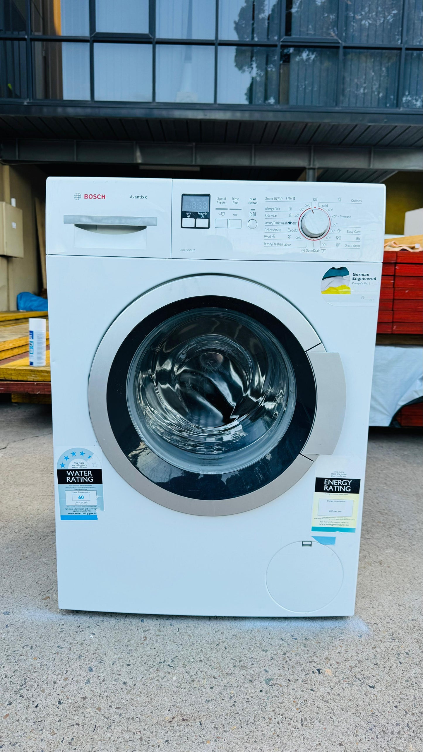BOSCH 7KGS FRONT LOADER WASHING MACHINE