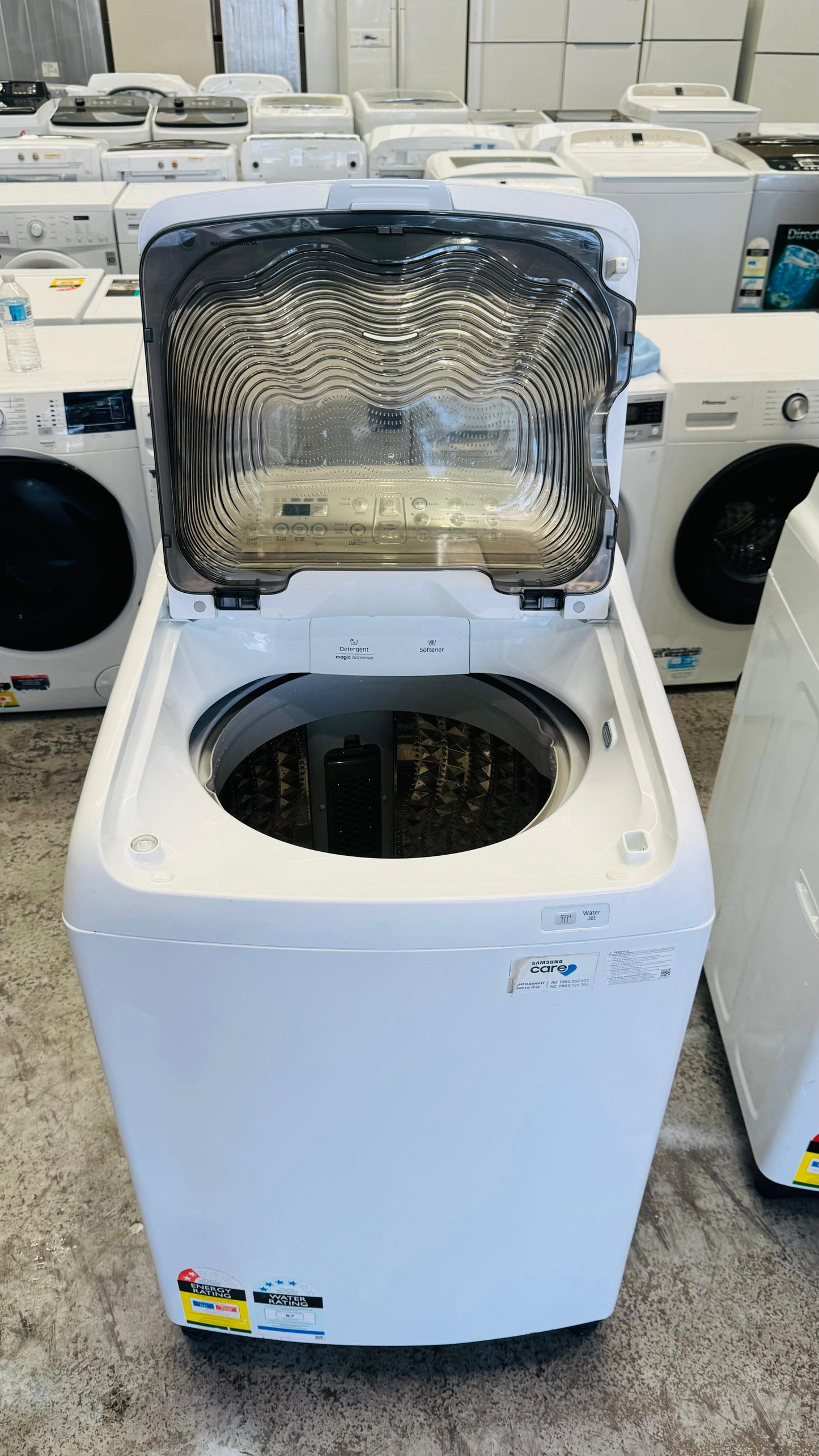 SAMSUNG 8.5KGS TOP LOADER WASHING MACHINE
