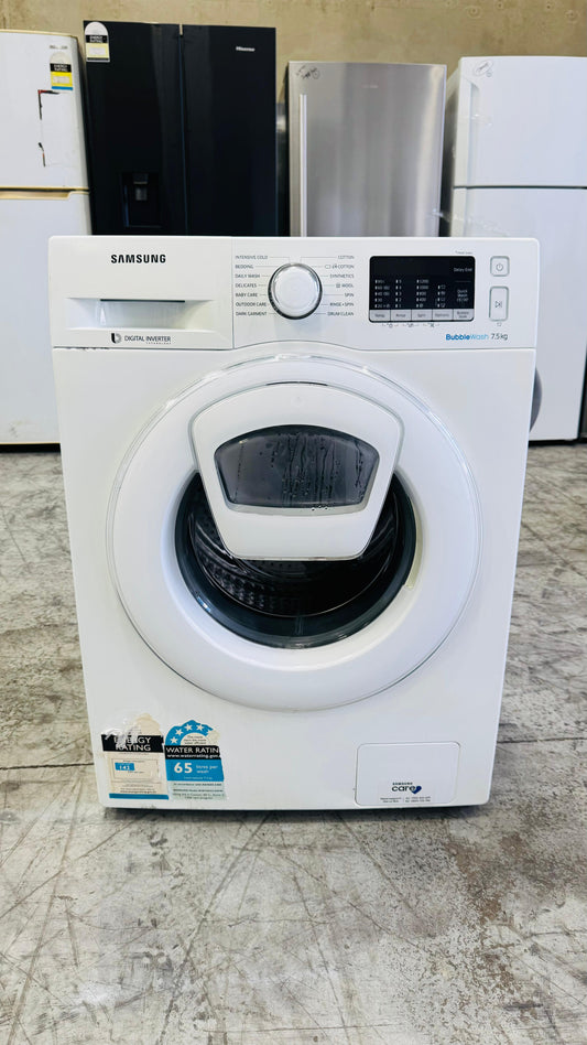 SAMSUNG 7.5KGS FRONT LOADER WASHING MACHINE