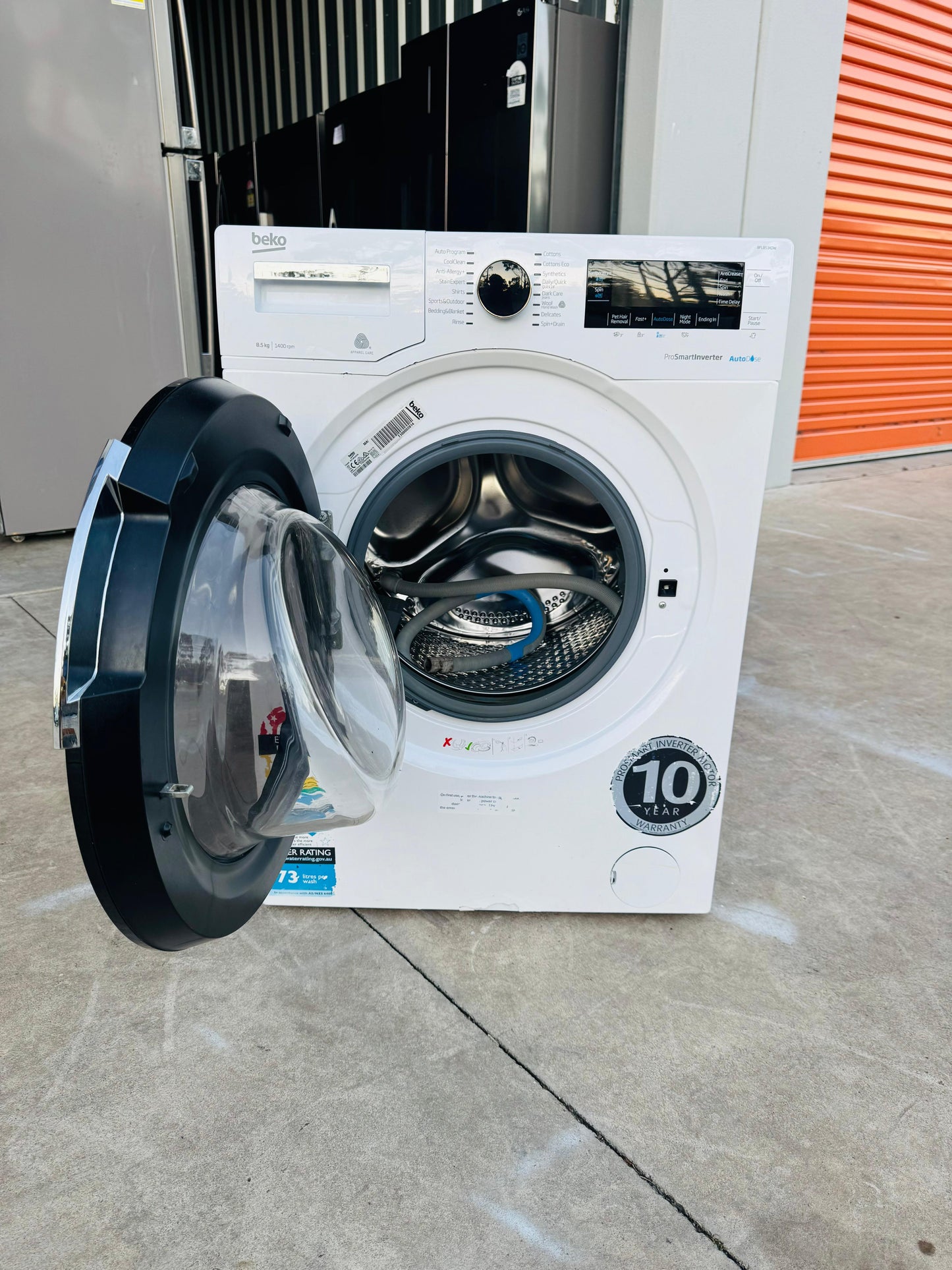 BEKO 8.5 KGS FRONT LOADER WASHING MACHINE