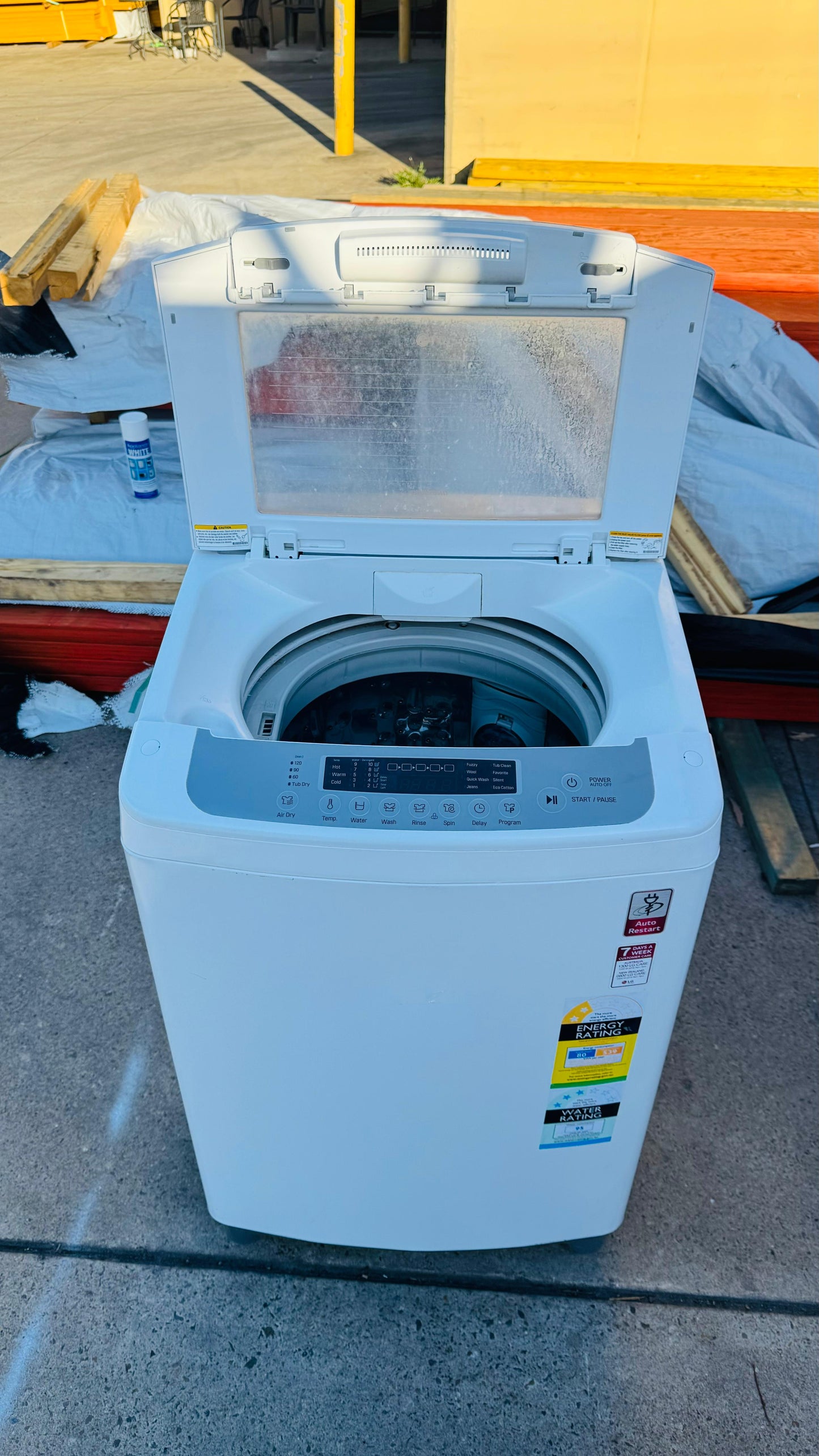 LG 6.5KGS TOP LOADER WASHING MACHINE