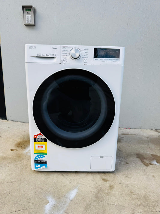 LG 8KGS FRONT LOADER WASHING MACHINE