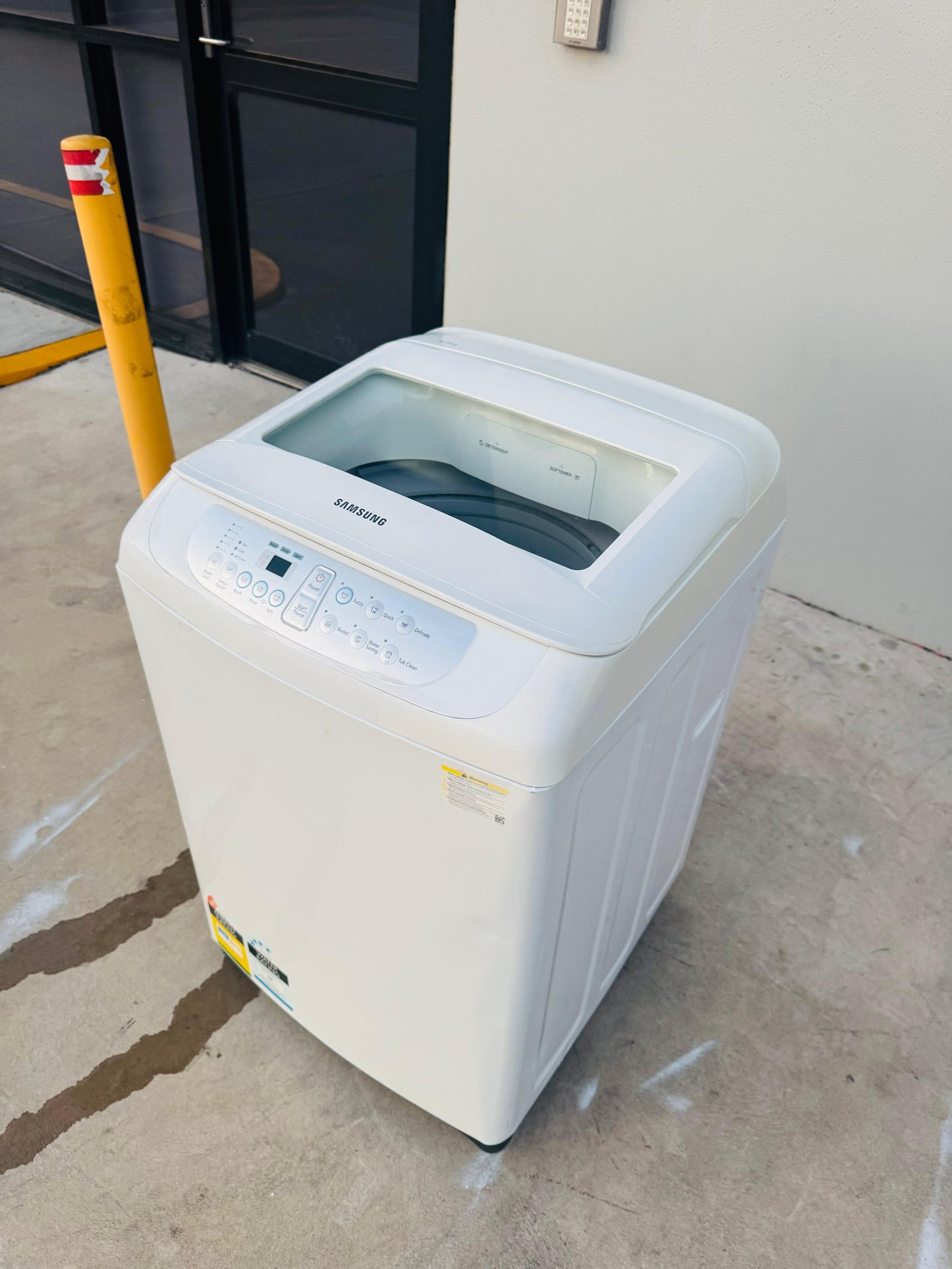SAMSUNG 6.5KGS TOP LOADER WASHING MACHINE