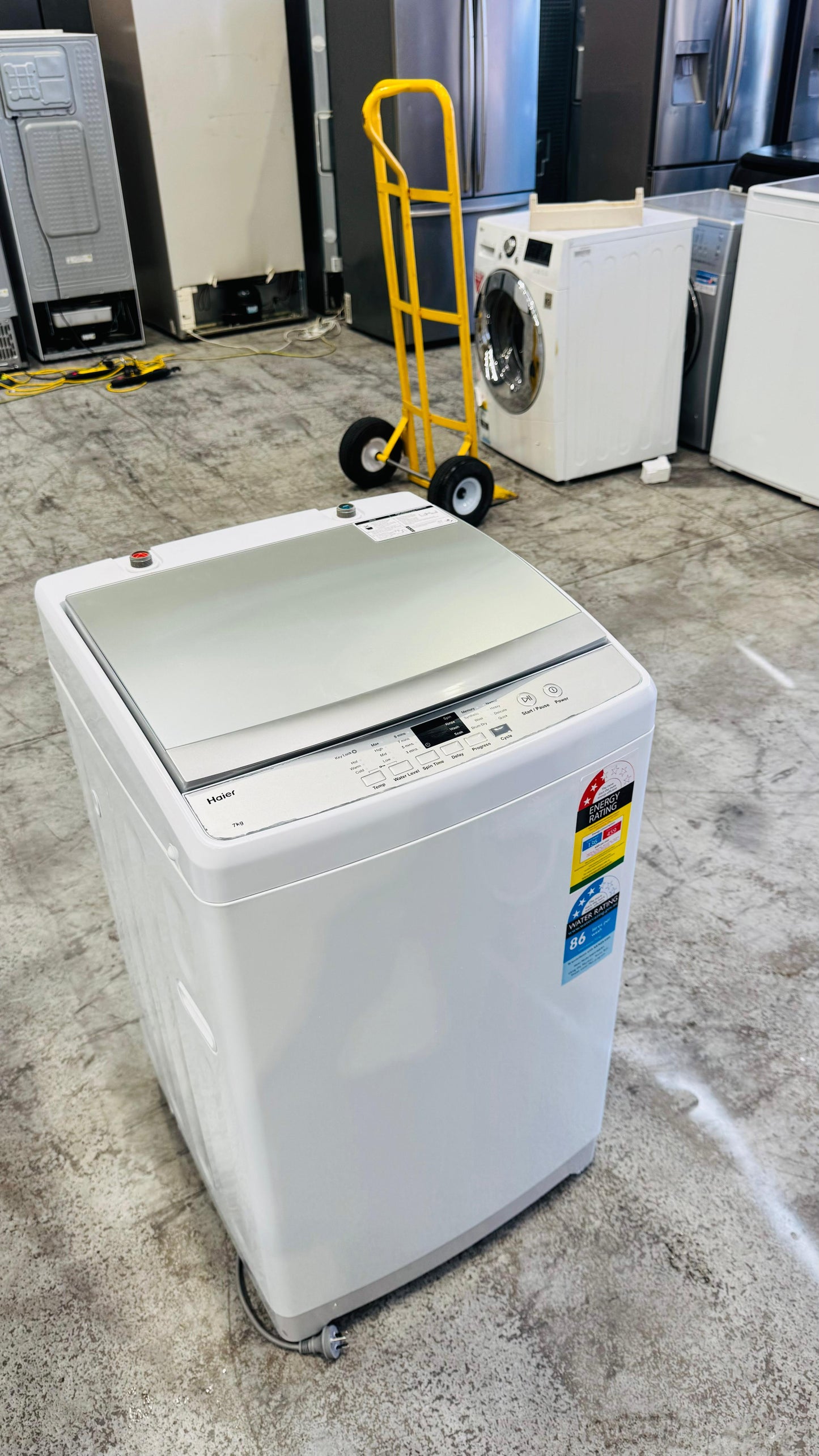 HAIER 7KGS TOP LOADER WASHING MACHINE