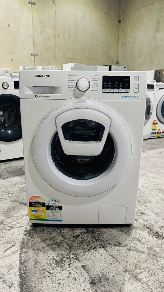 SAMSUNG 8.5KGS FRONT LOADER WASHING MACHINE