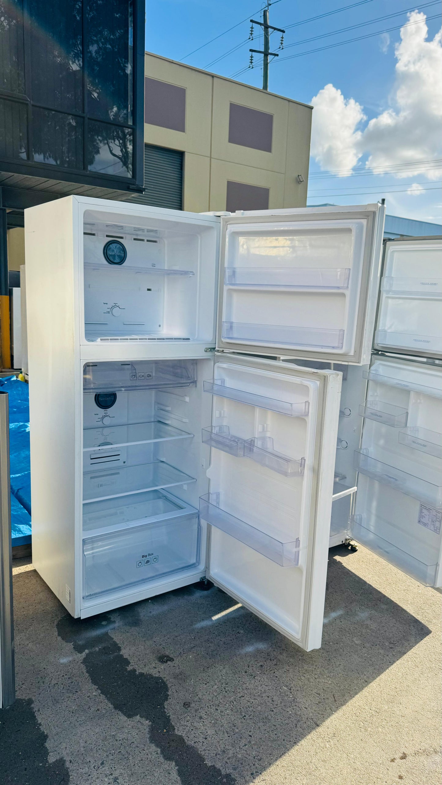 SAMSUNG 400 LITRES FRIDGE FREEZER