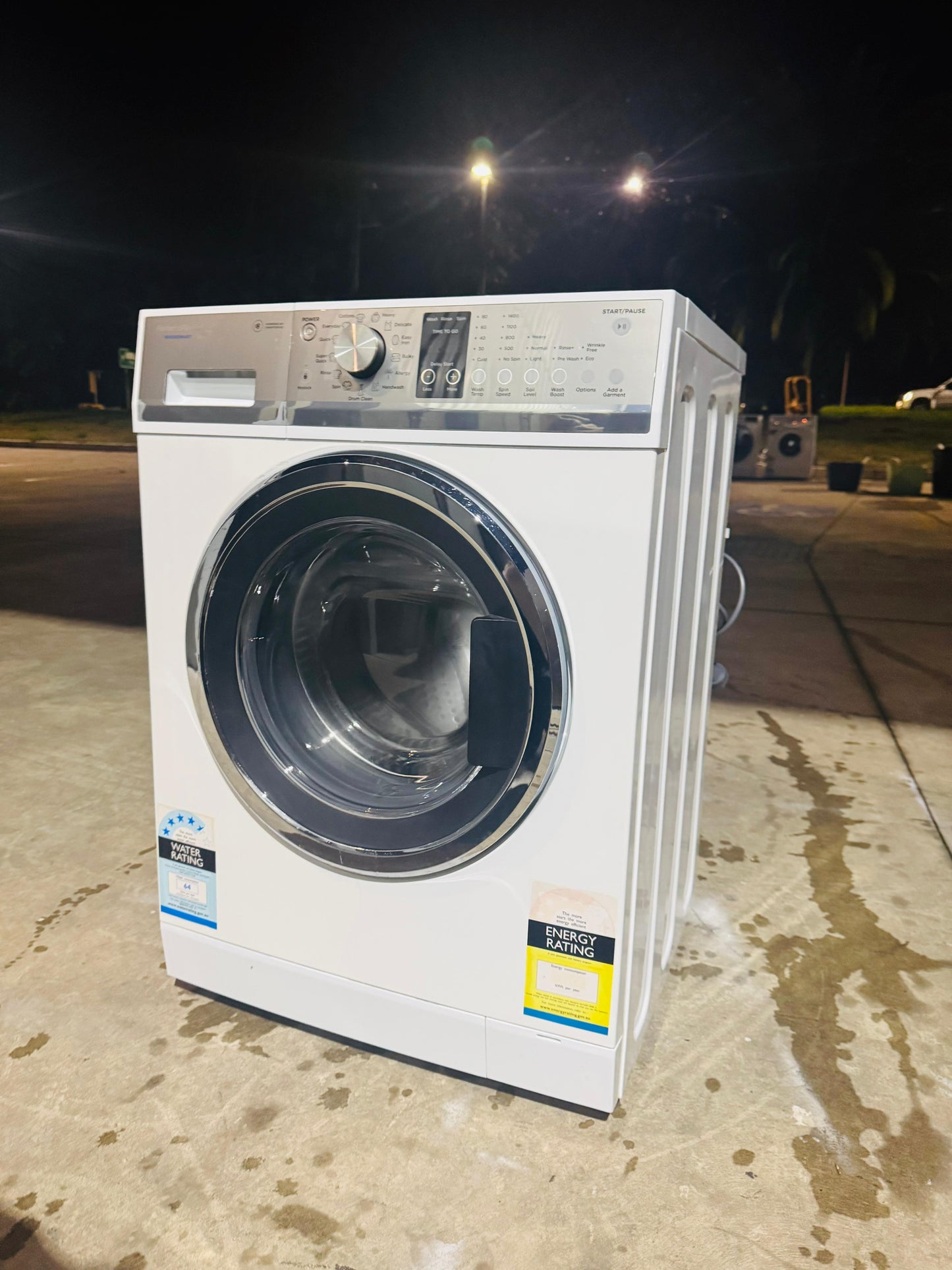 FISHER AND PAYKEL 7.5 KGS FRONT LOADER WASHING MACHINE