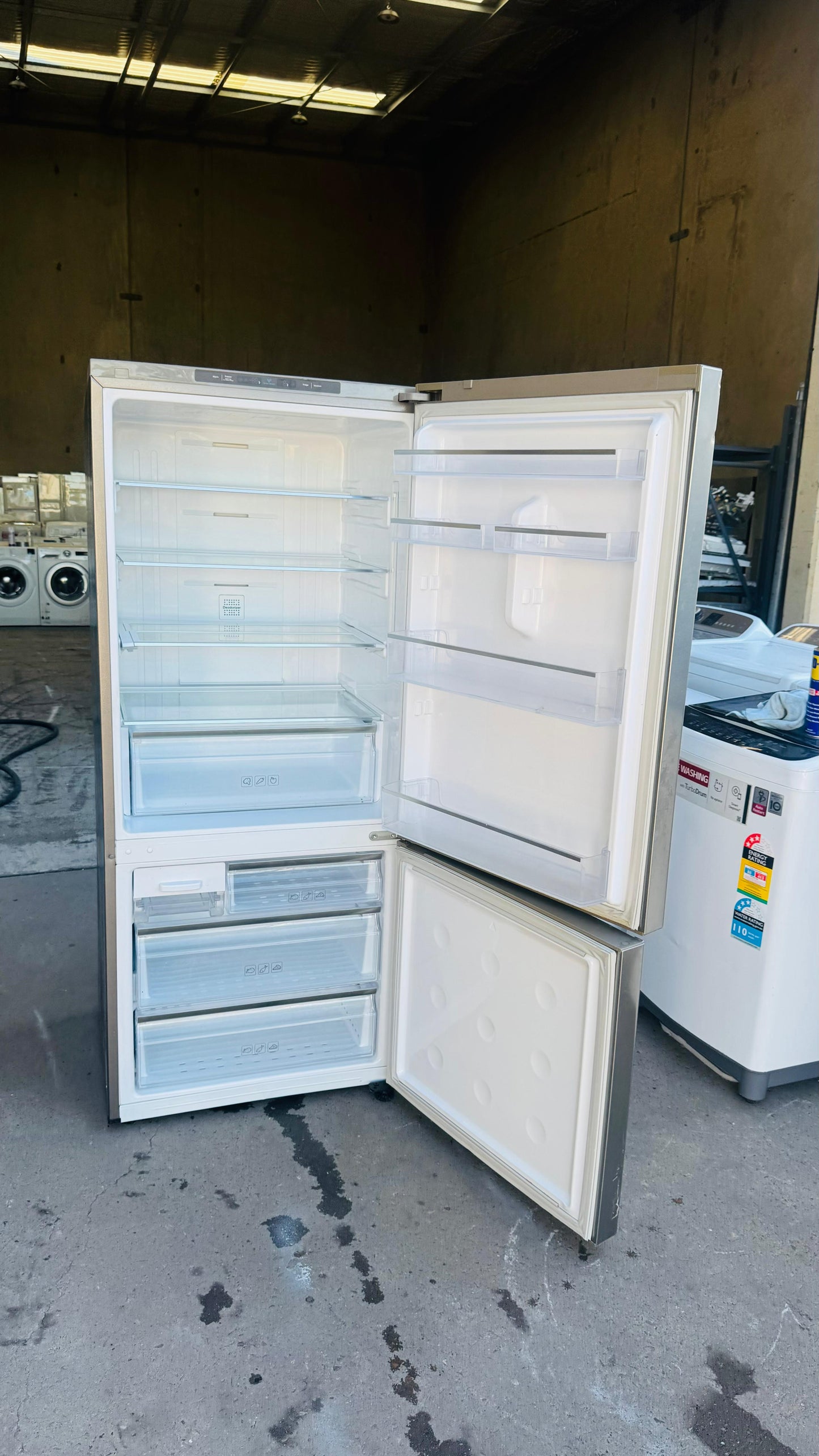 SAMSUNG 450 LITRES FRIDGE FREEZER