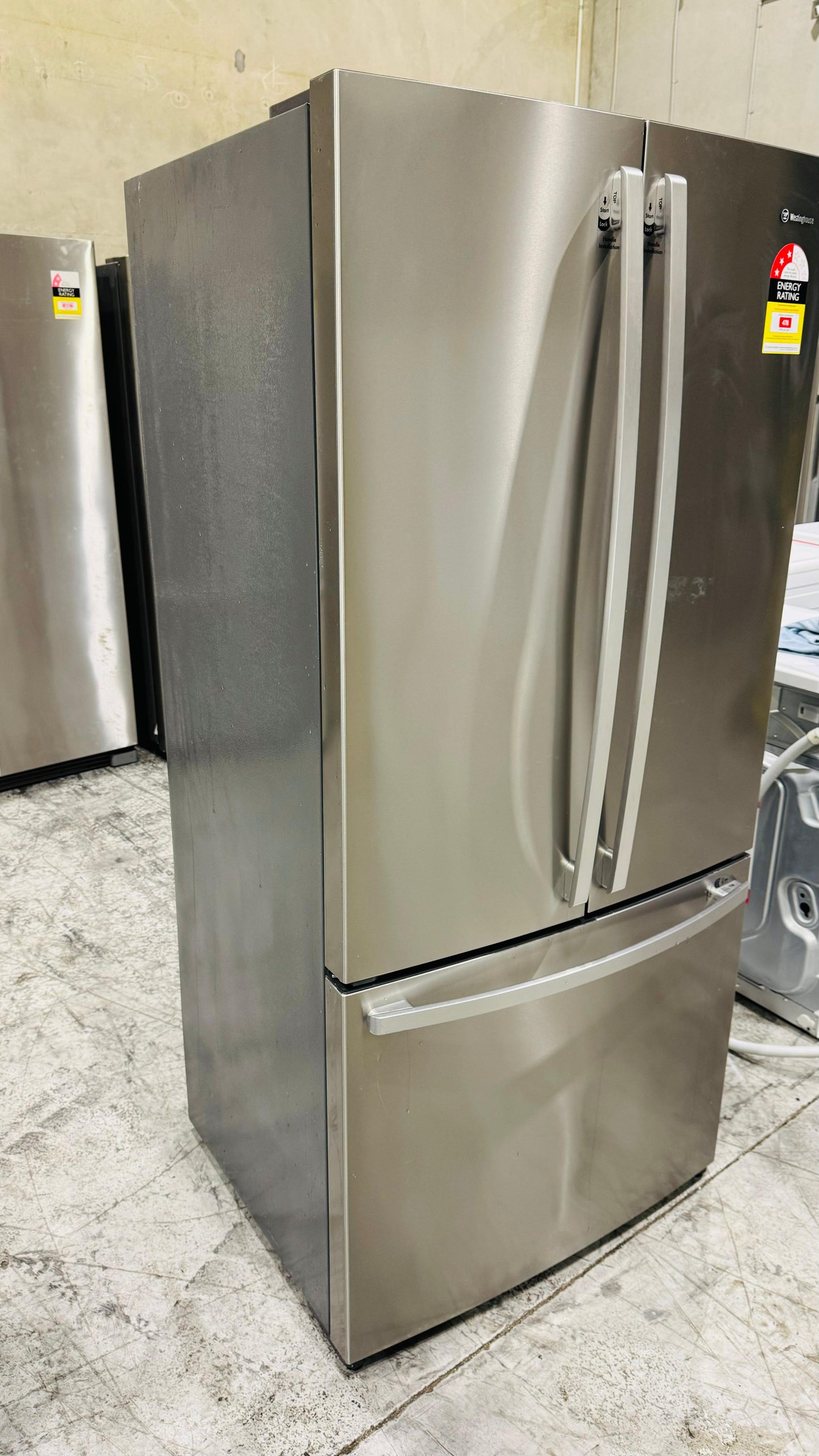 WESTINGHOUSE 524 LITRES FRENCH DOOR FRIDGE FREEZER