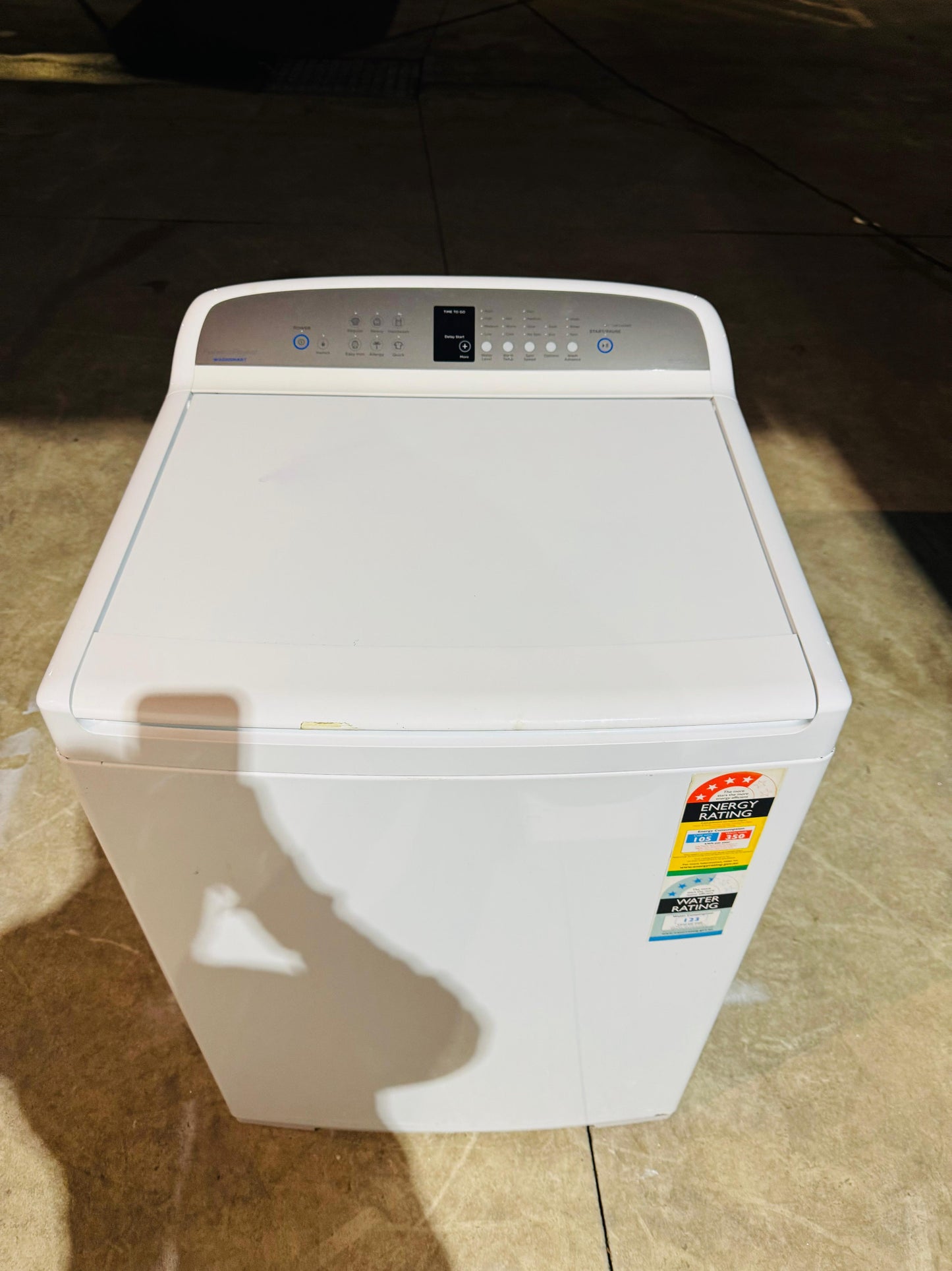 FISHER AND PAYKEL 10 KGS TOP LOADER WASHING MACHINE