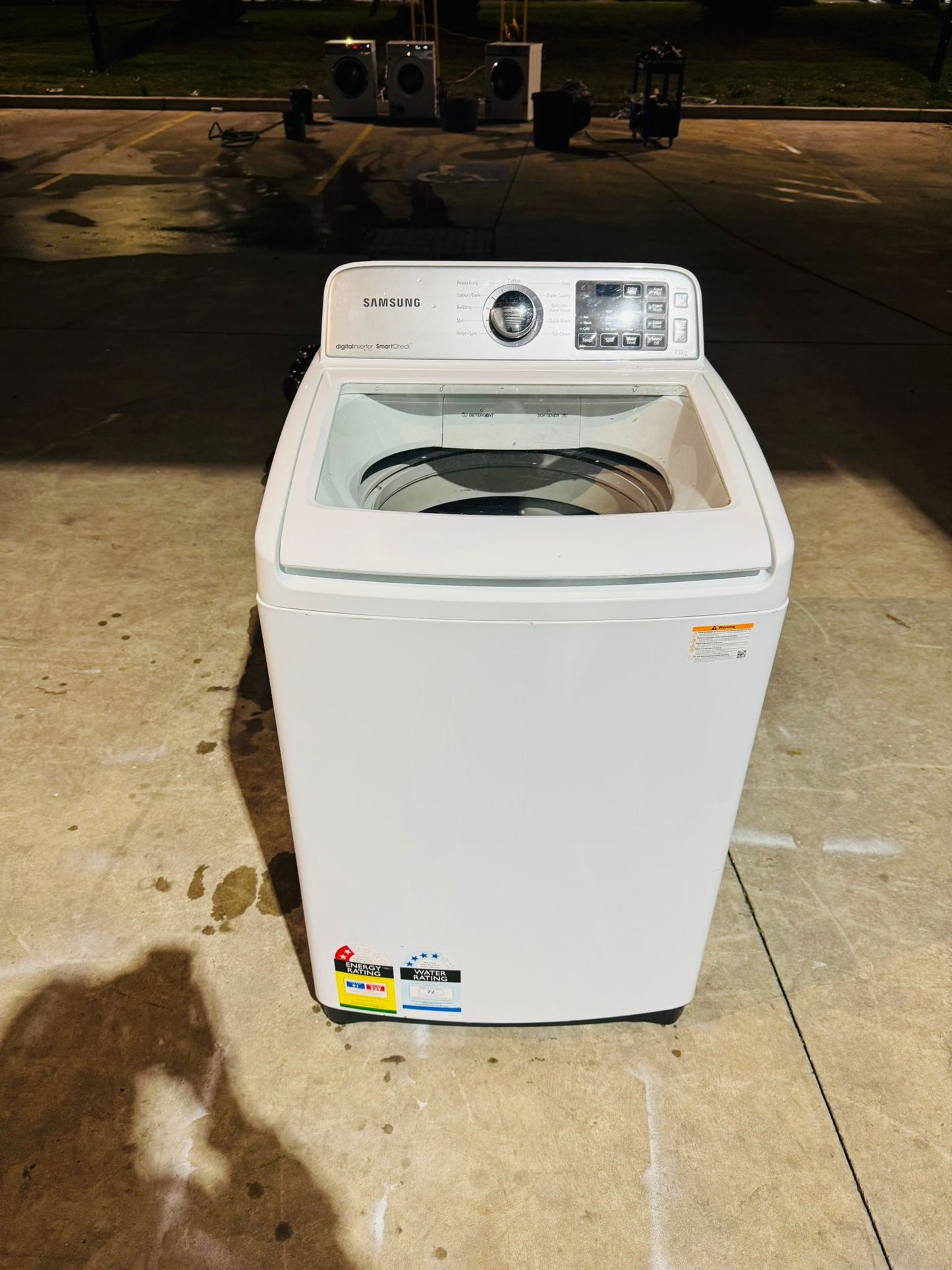 SAMSUNG 7.5 KGS TOP LOADER WASHING MACHINE